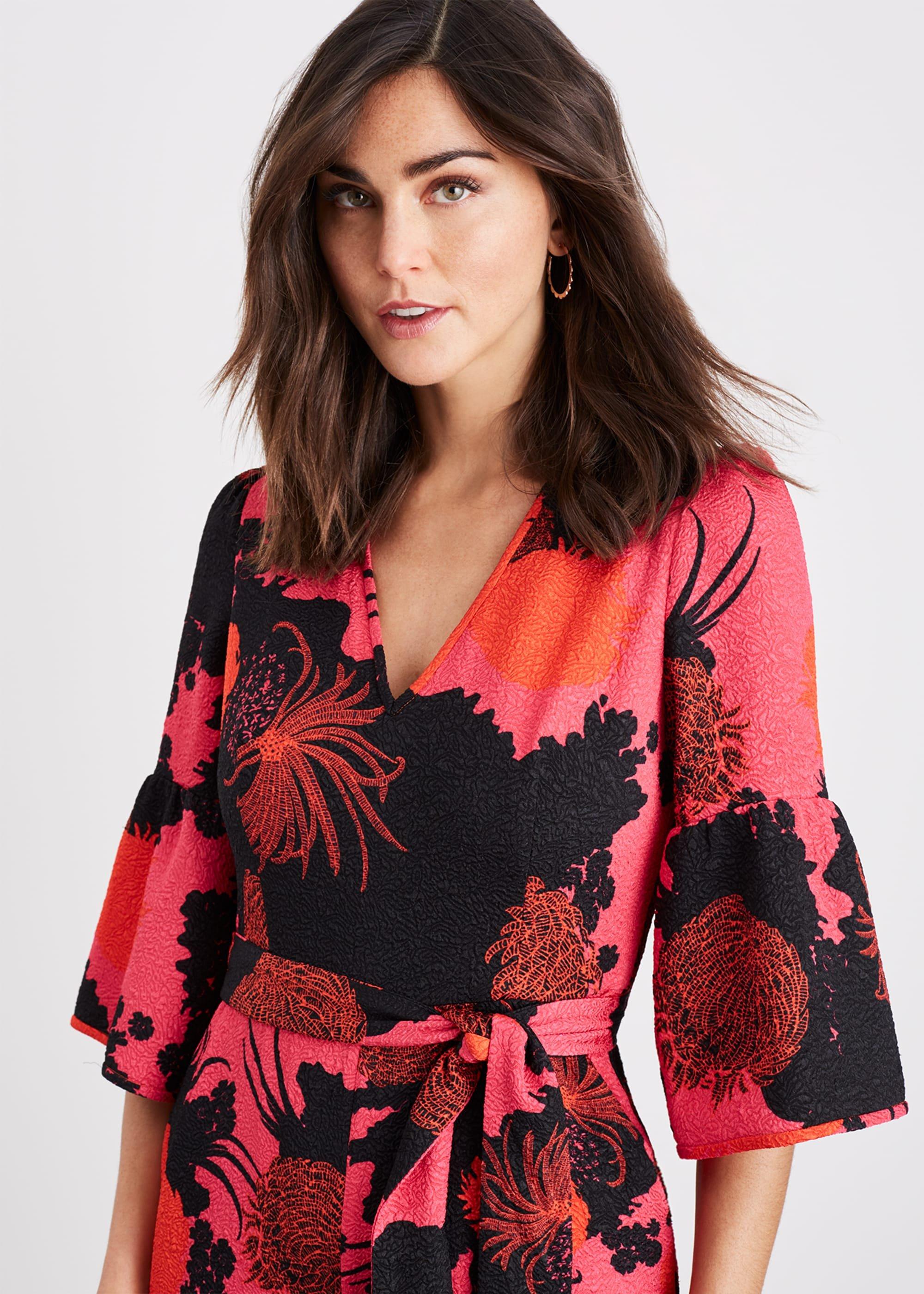 Annora Floral Tapered Jumpsuit