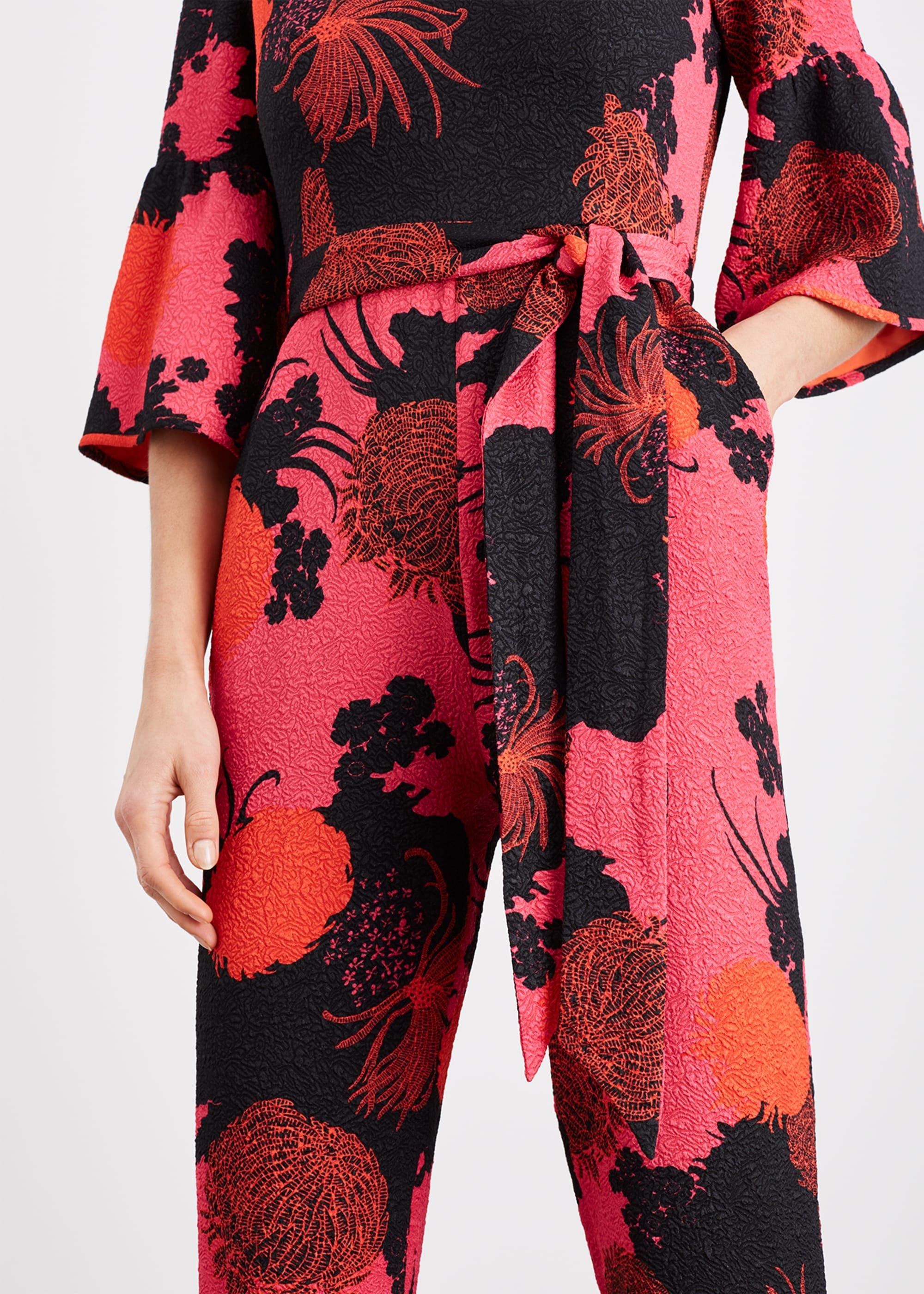 Annora Floral Tapered Jumpsuit