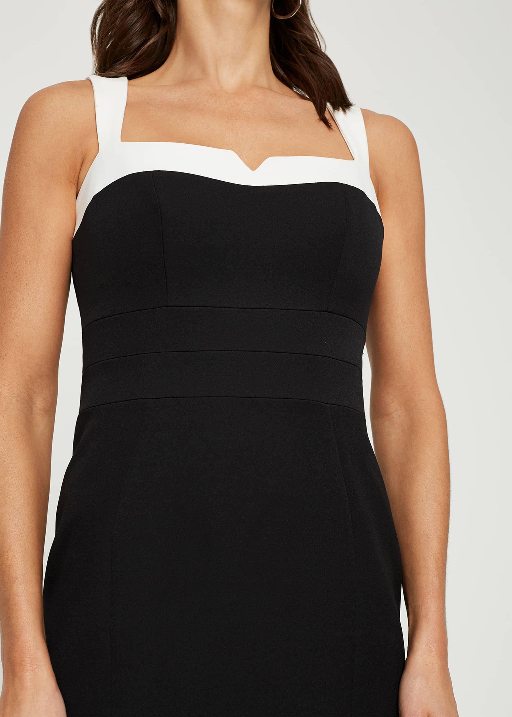 Vida Colourblock Fitted Dress