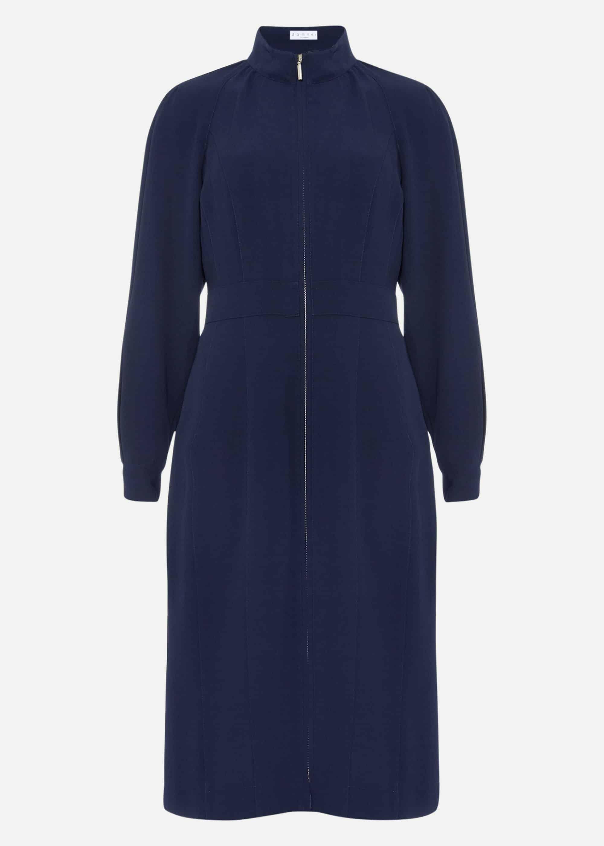 Cinzia Zip Front Dress