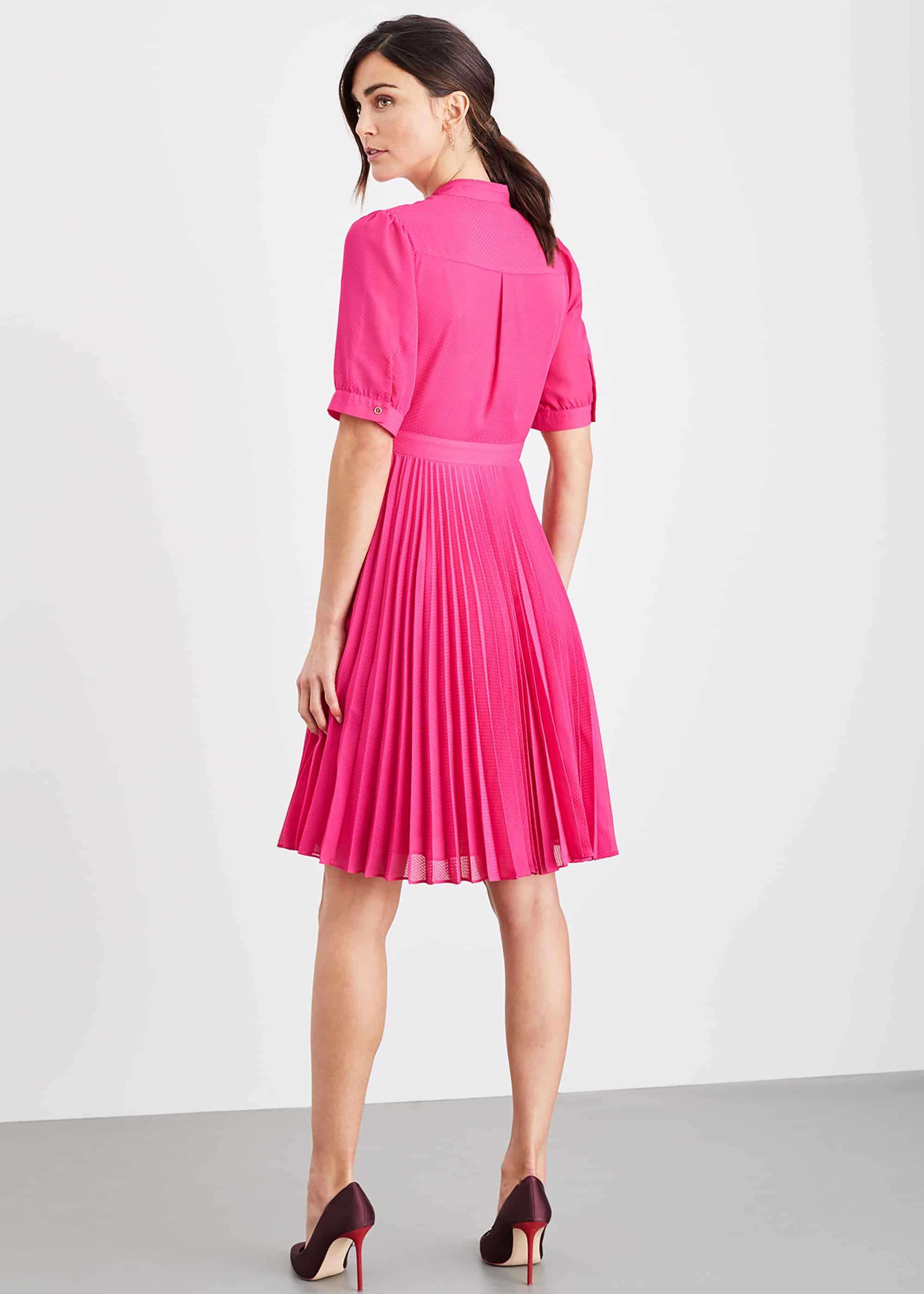 Floria Pleat Dress