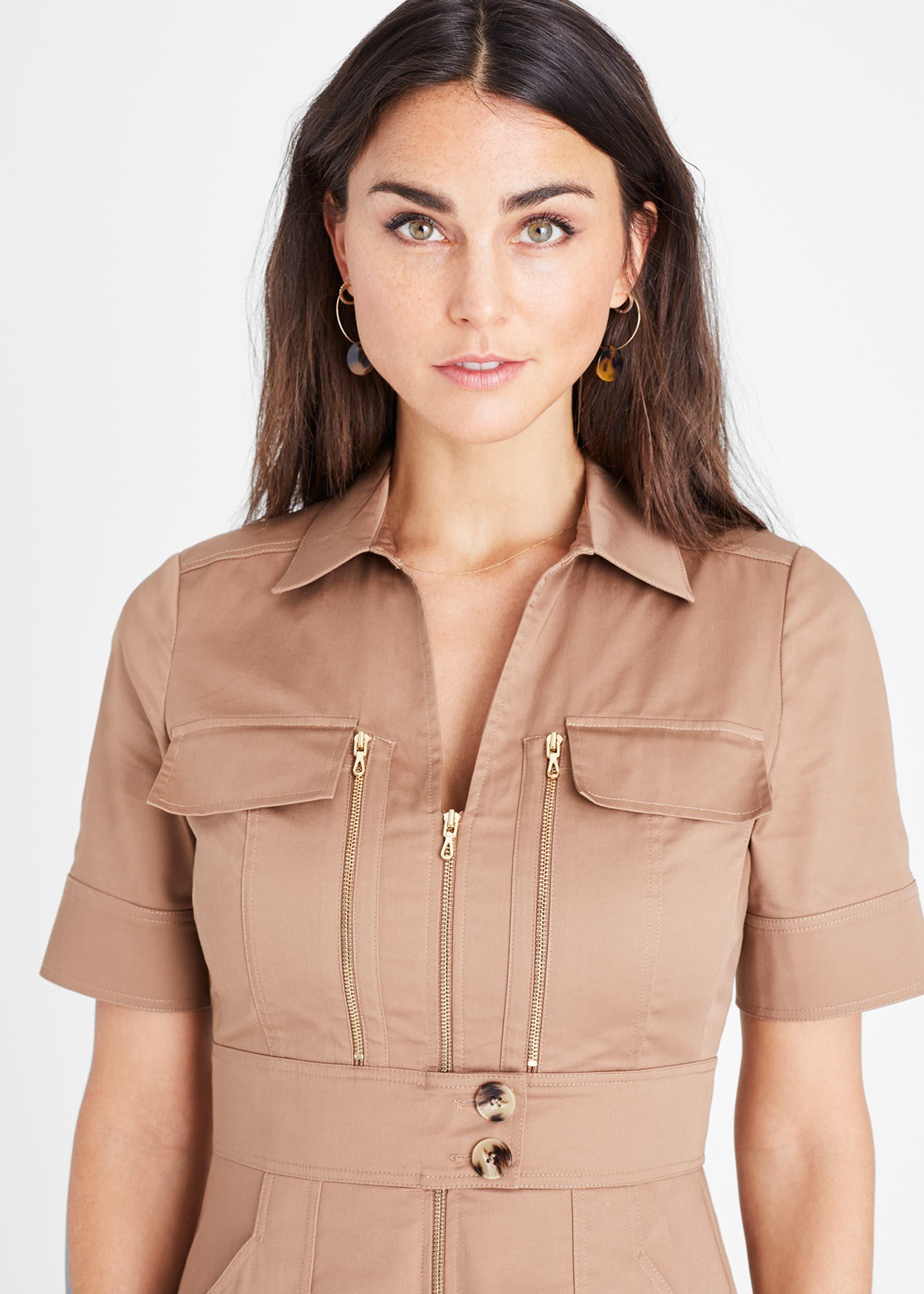 Blaire Zip Front Dress