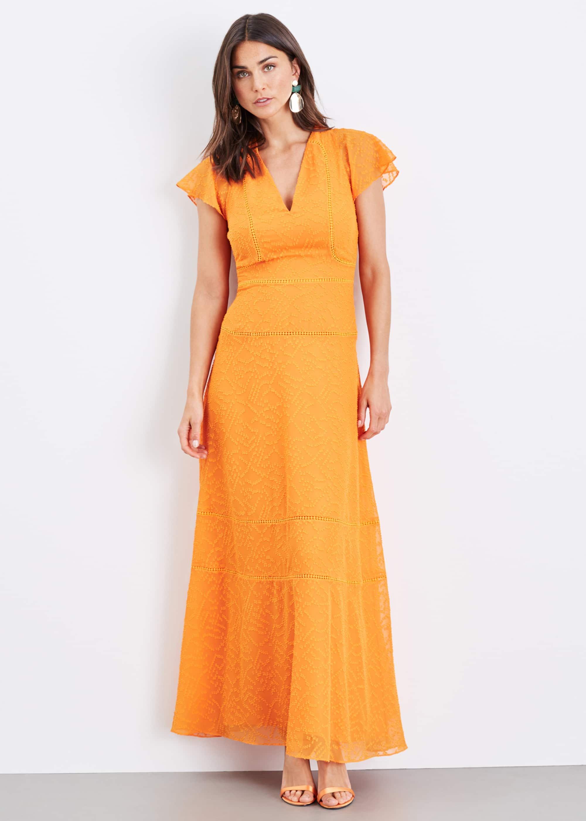 Evadine Textured Maxi Dress