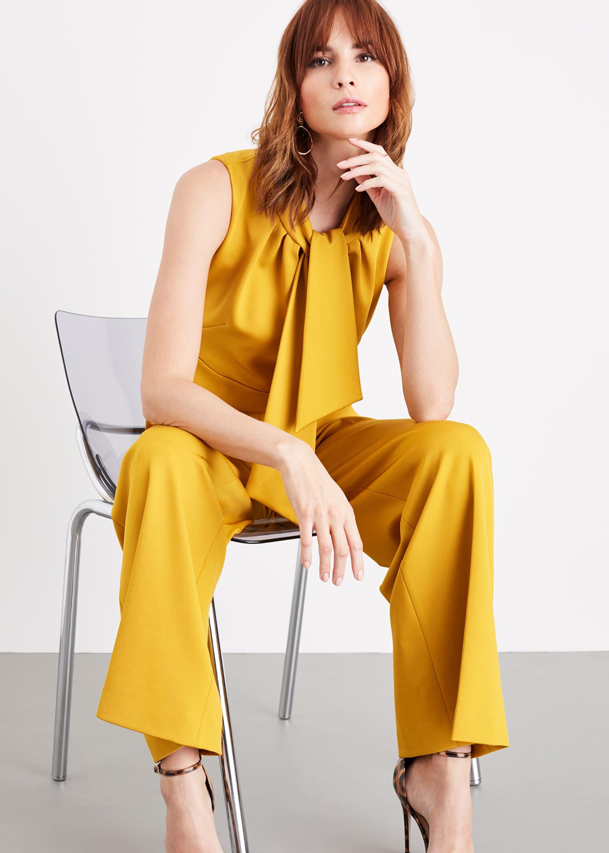 Tyna Neck Tie Jumpsuit