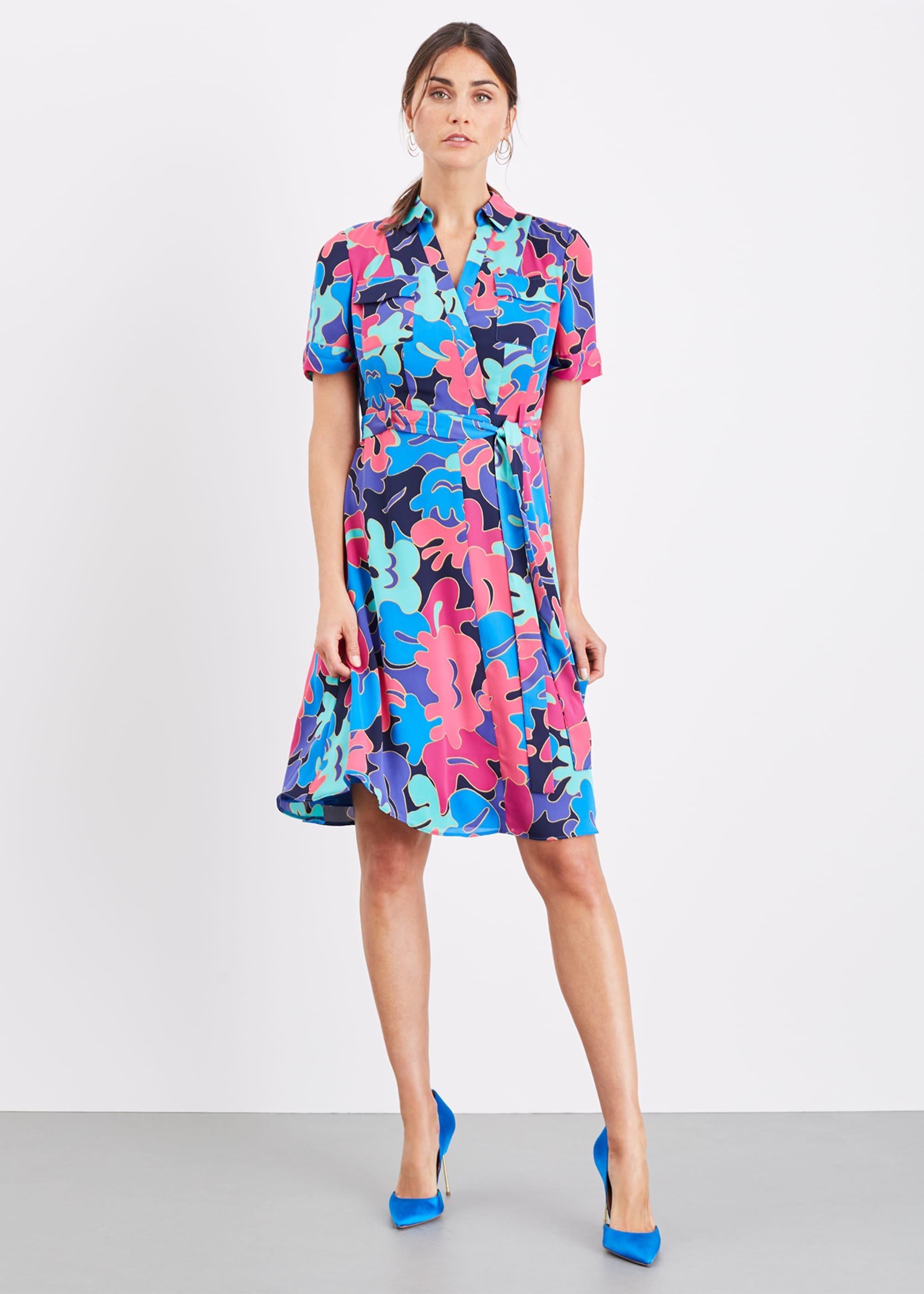 Kelis Abstract Print Dress