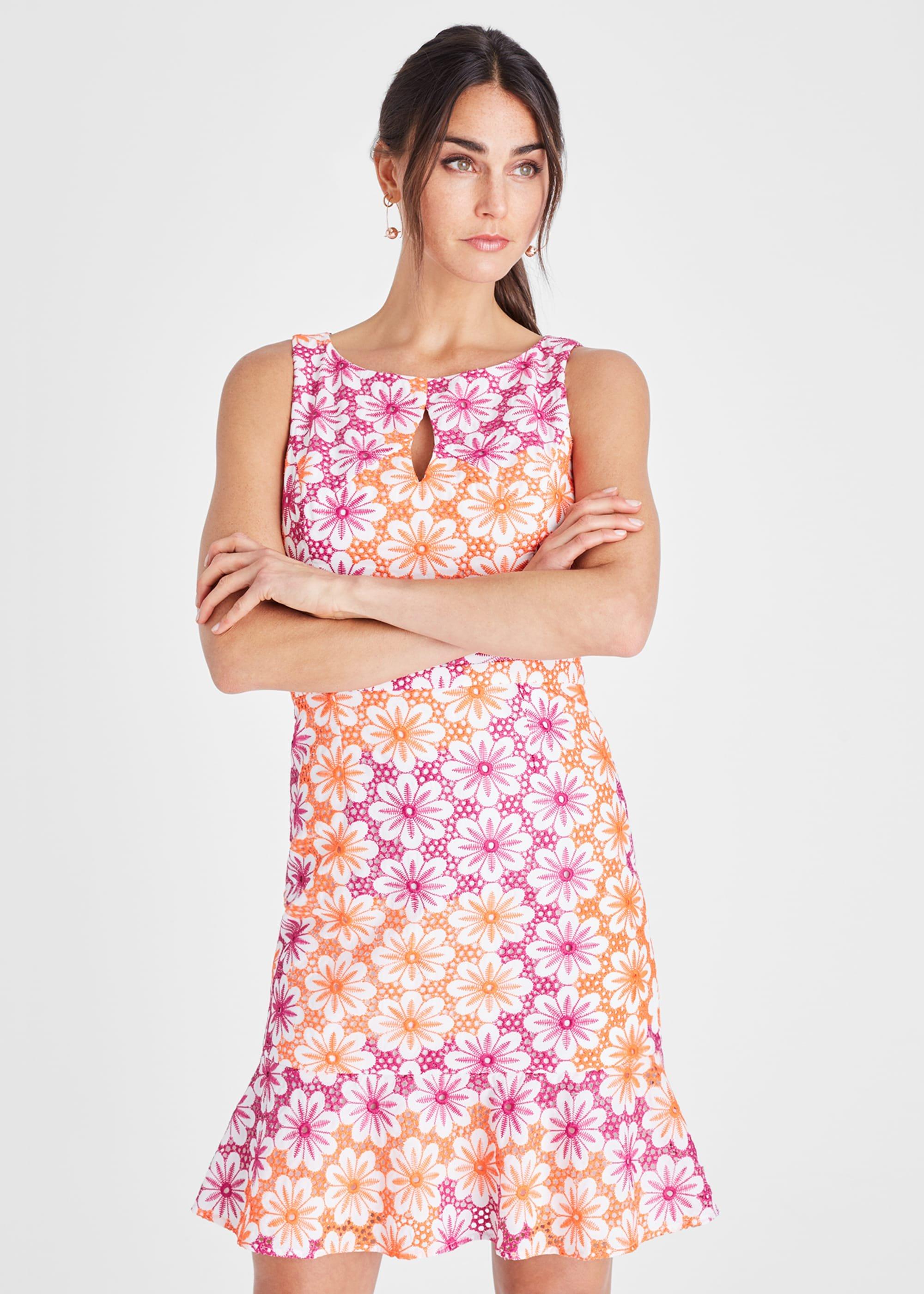 Elanor Floral Embroidered Dress