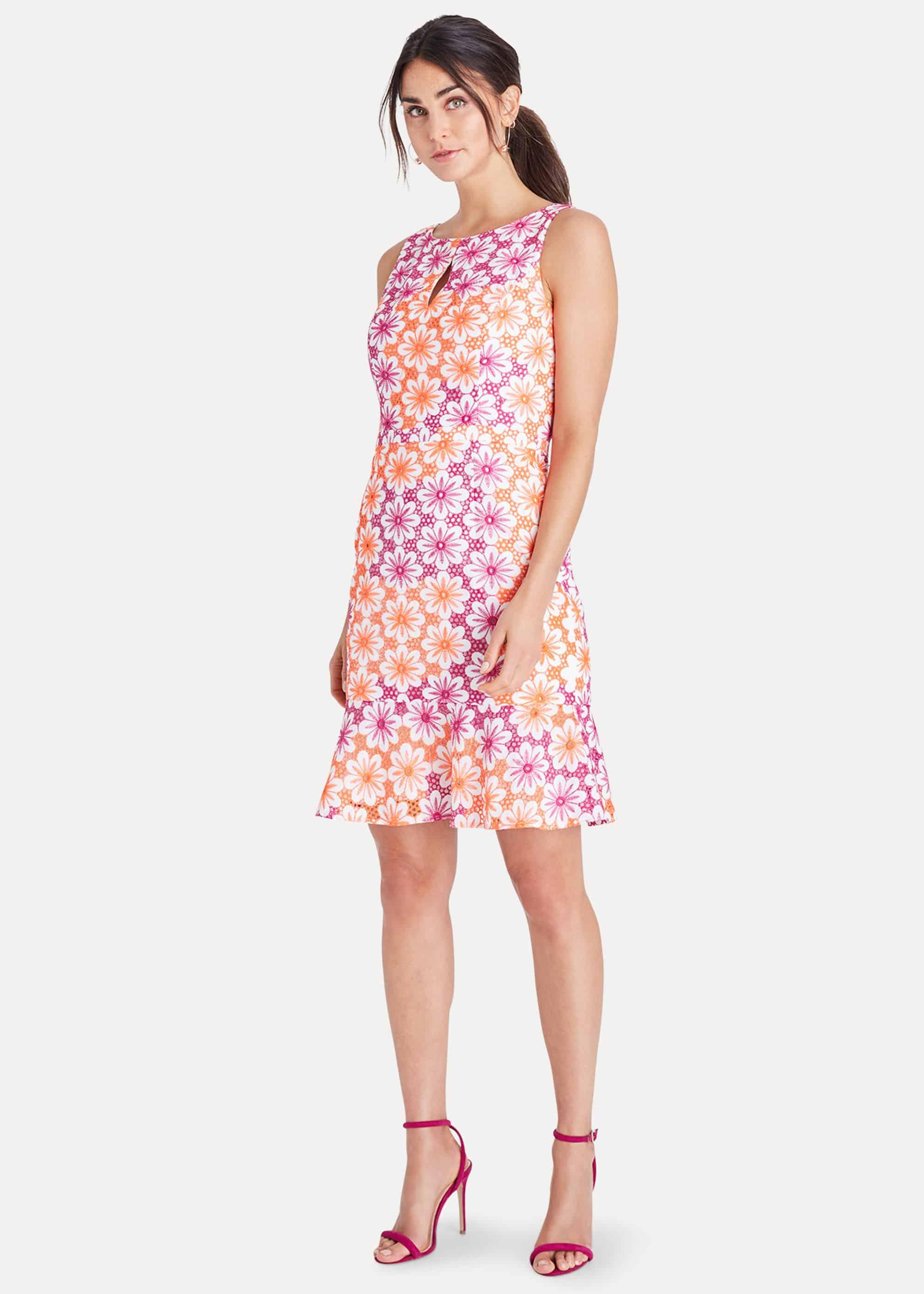 Elanor Floral Embroidered Dress