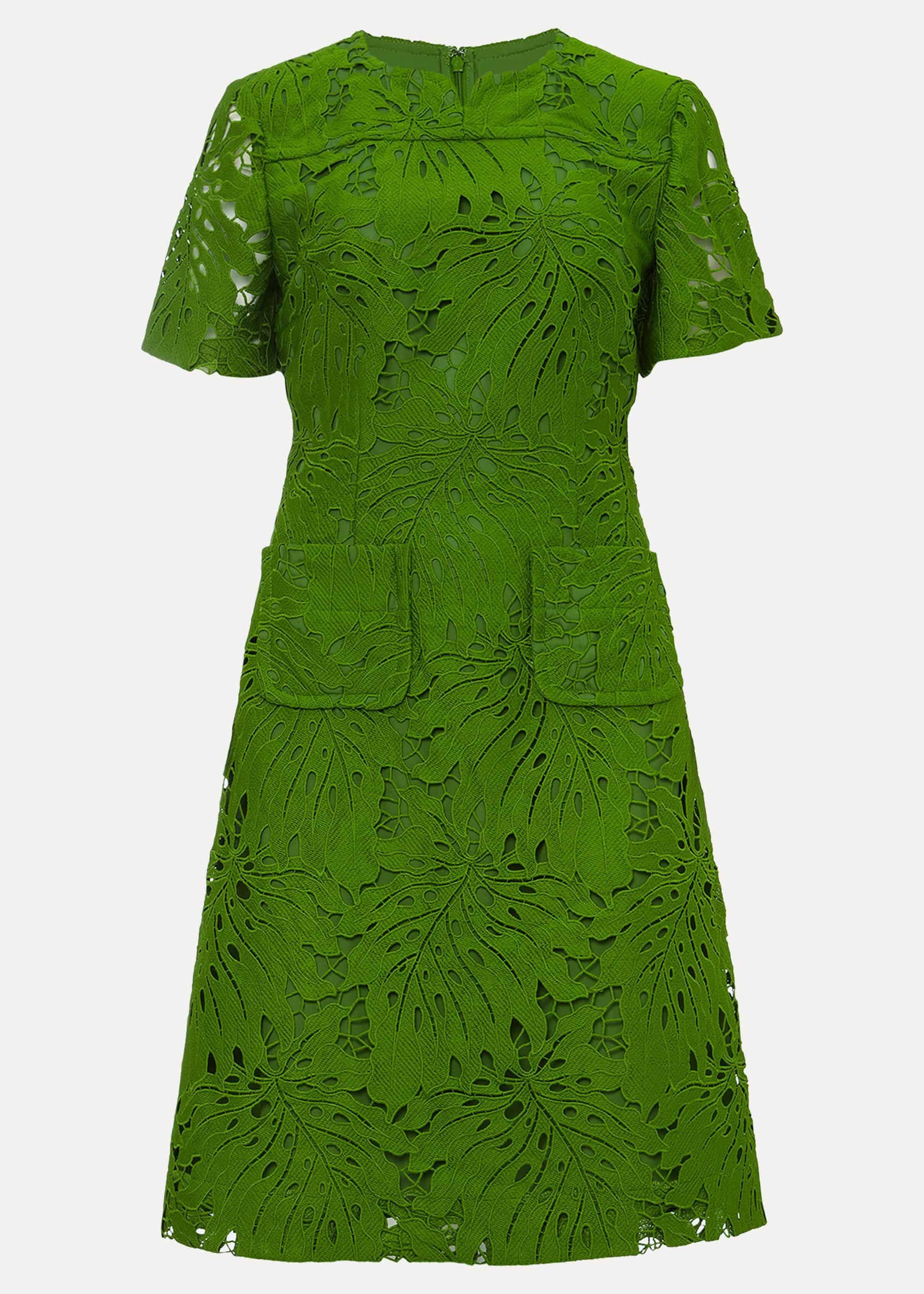 Yazi Palm Lace Dress