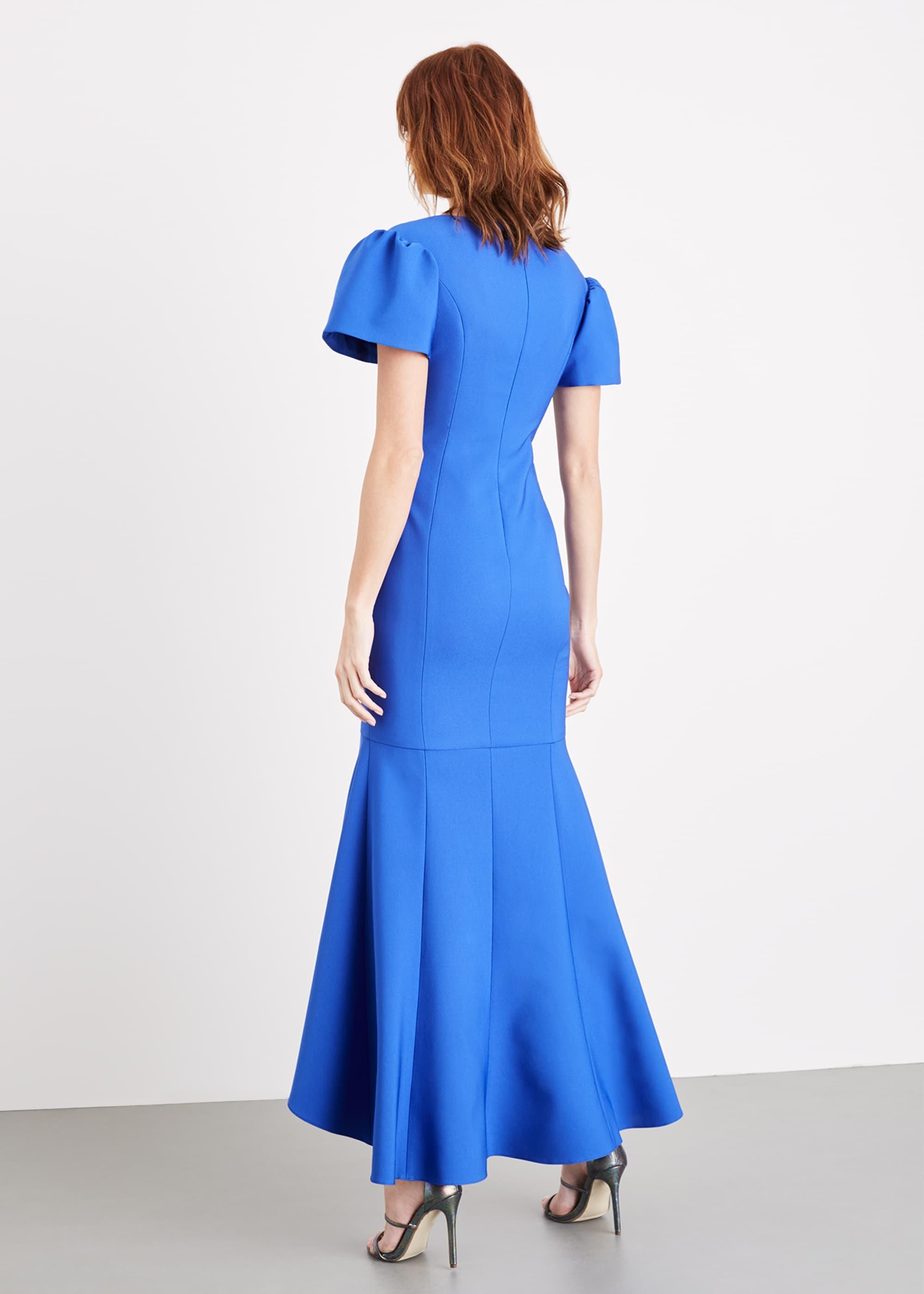 Maddi Maxikleid mit Bardot-Ausschnitt