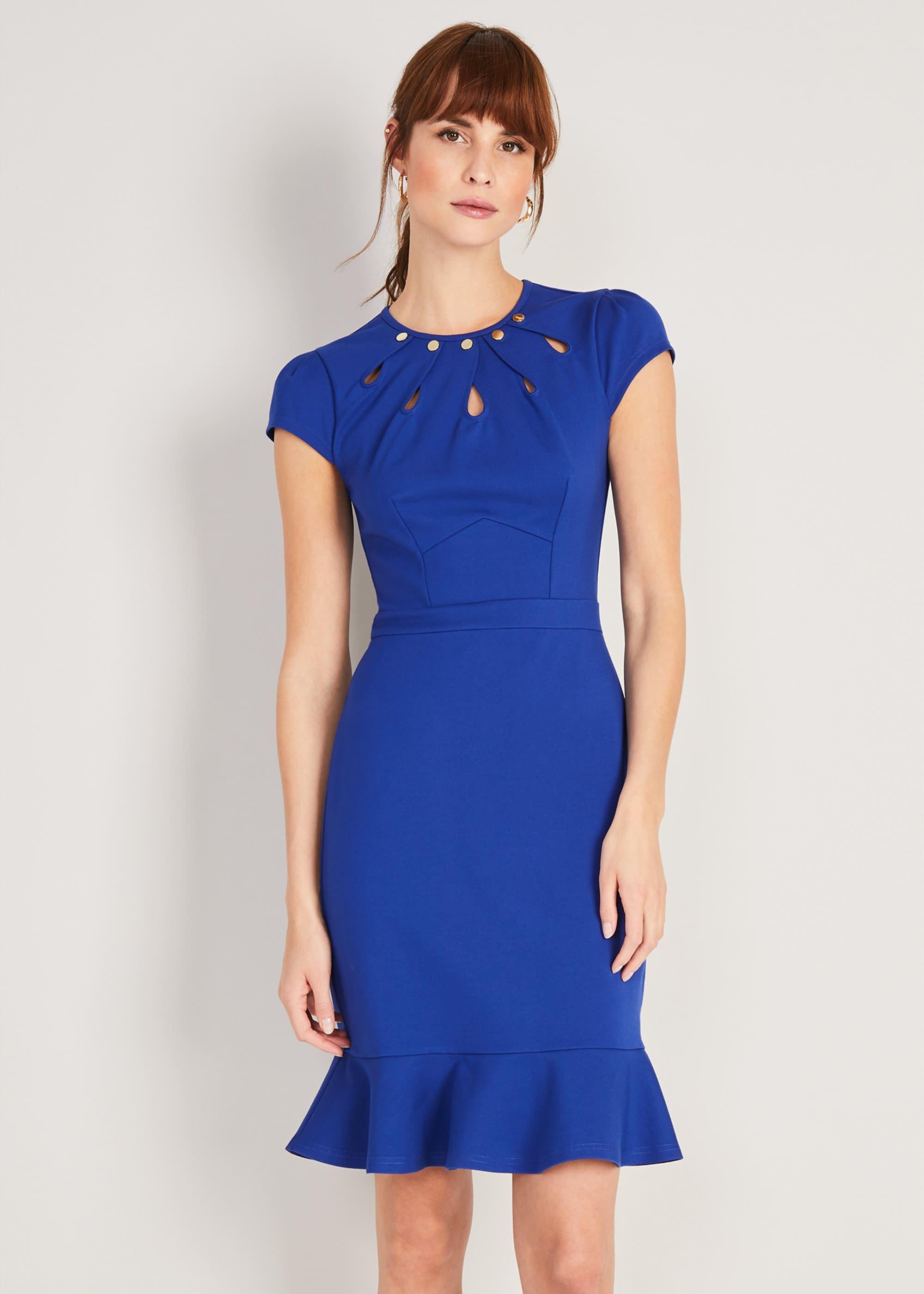 Lelly Pont&eacute;-Kleid mit Nieten