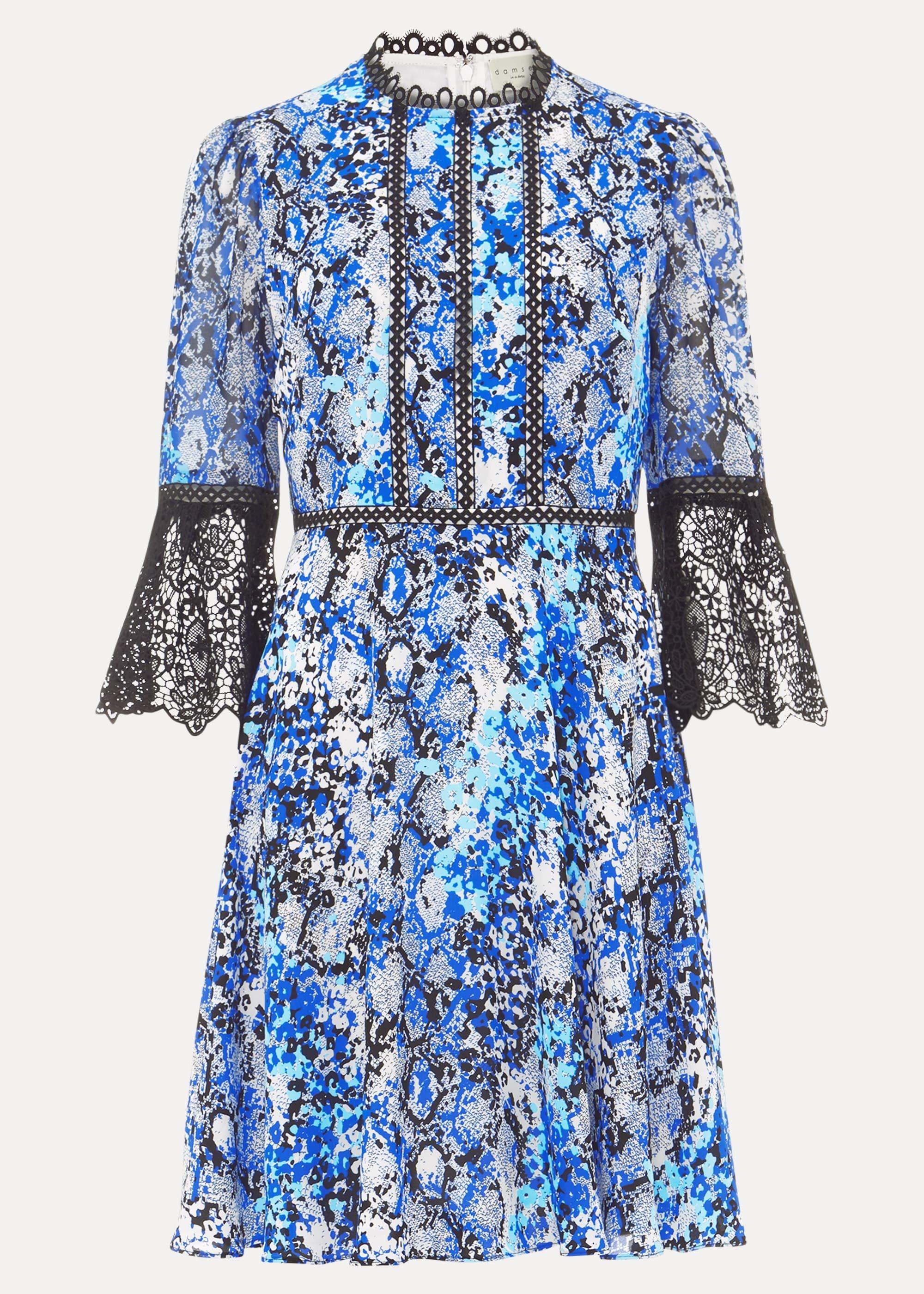 Anysia Snake Print Dress