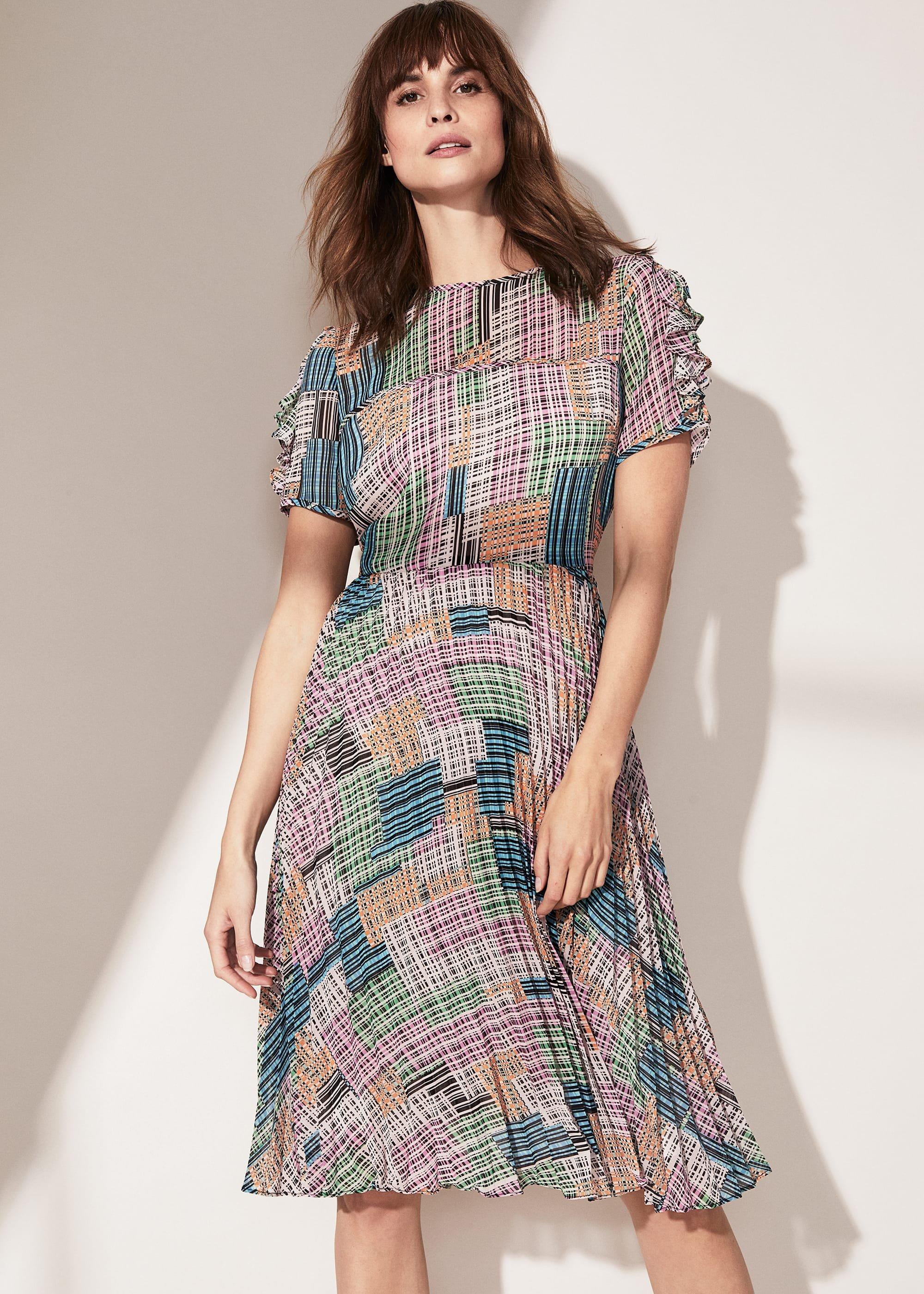 Anatasia Woven Print Dress
