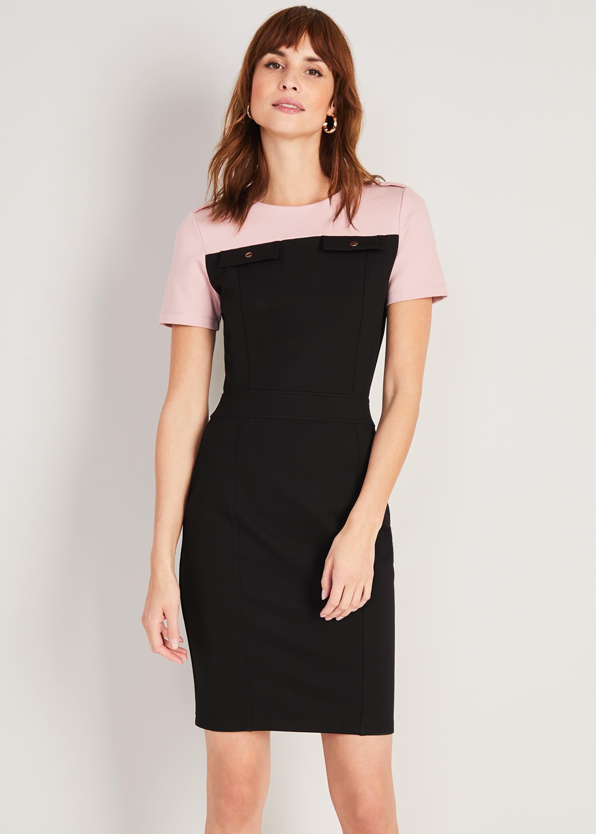 Eternity Colourblock Ponte Dress