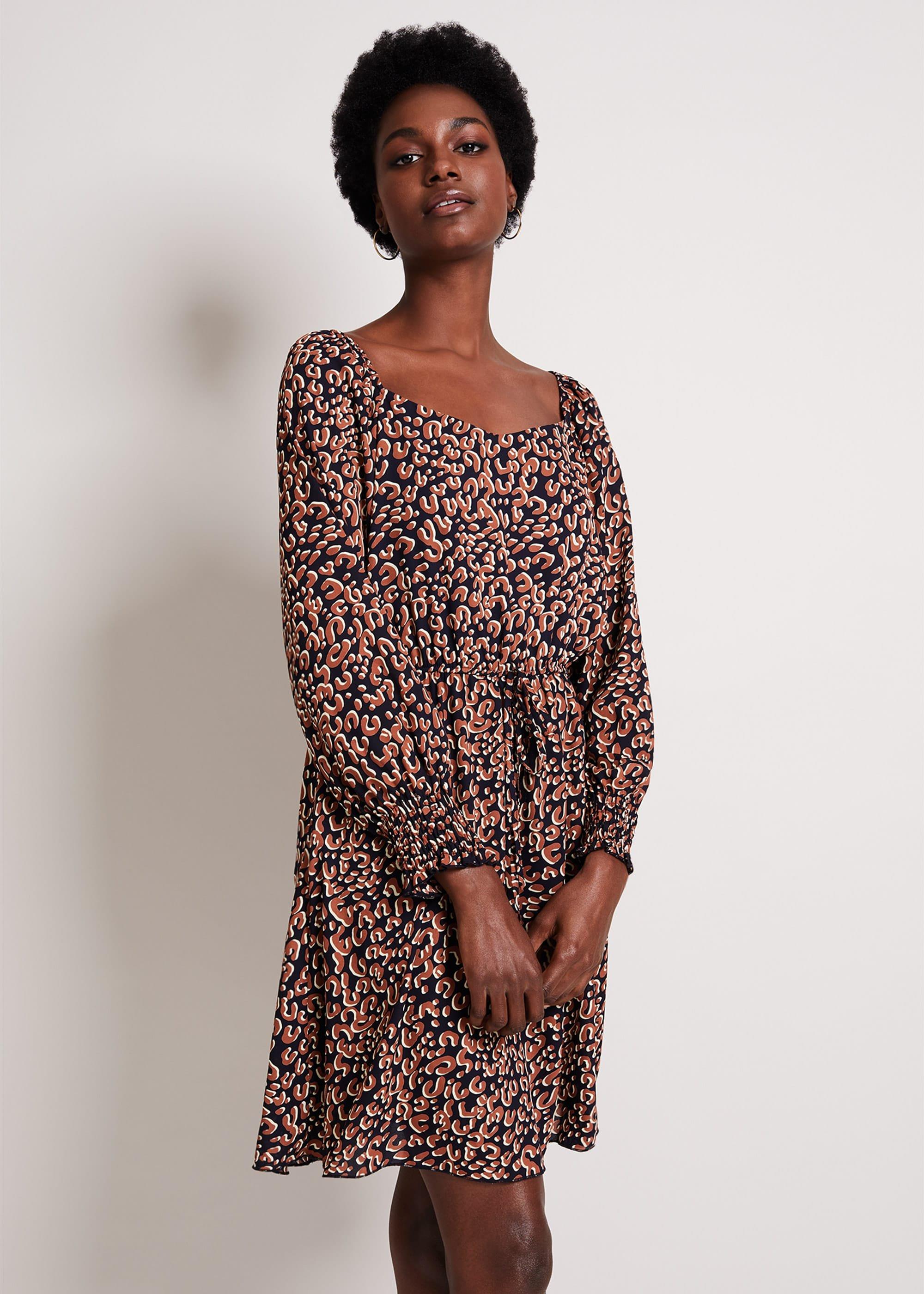 Tabi Leopard Dress