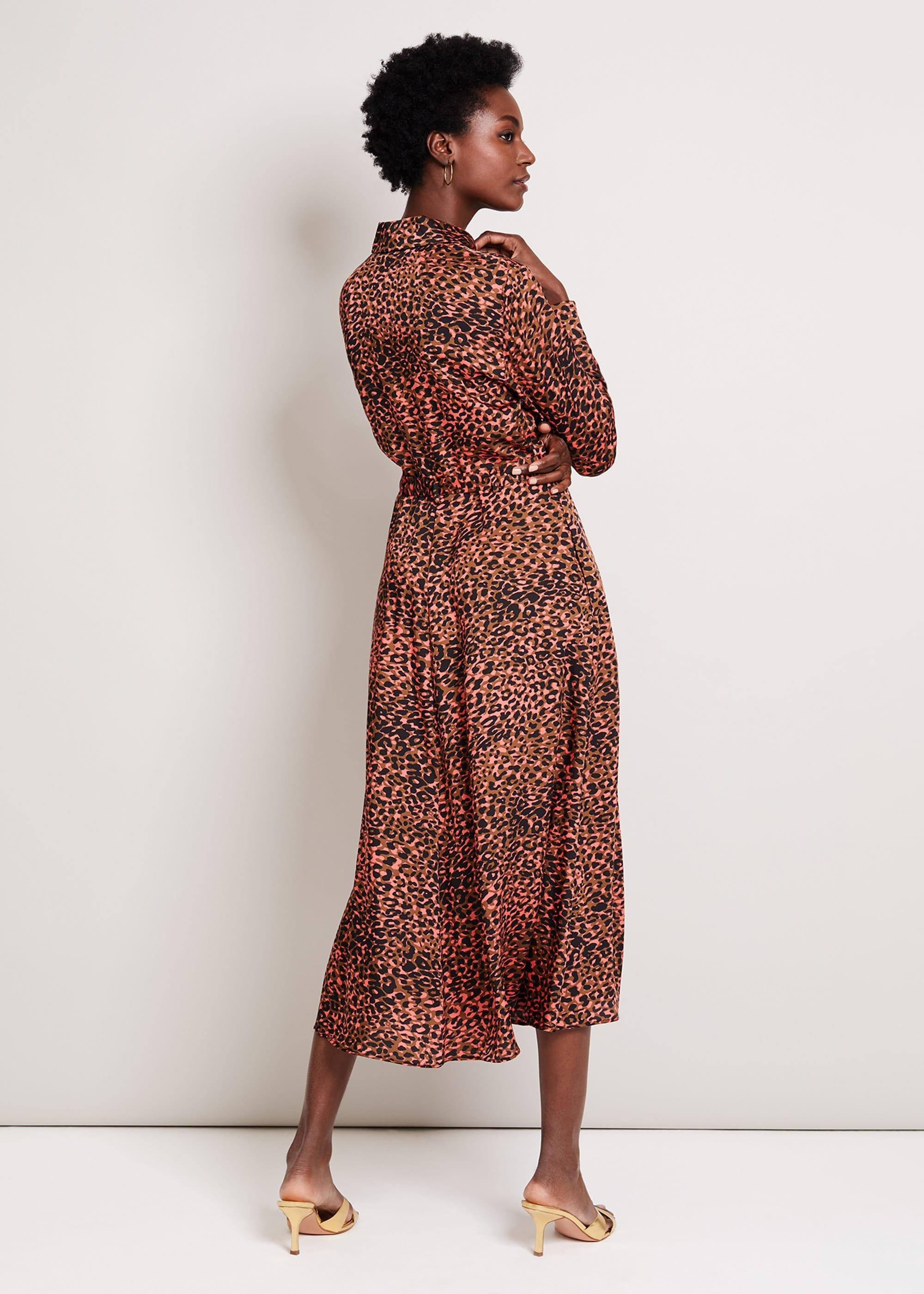 Mayumi Leopard Dress