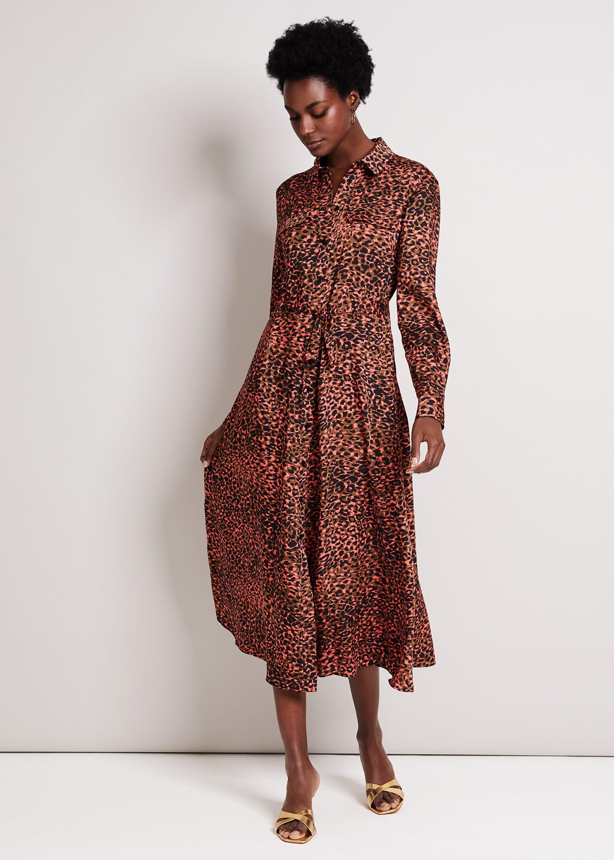 Mayumi Leopard Dress