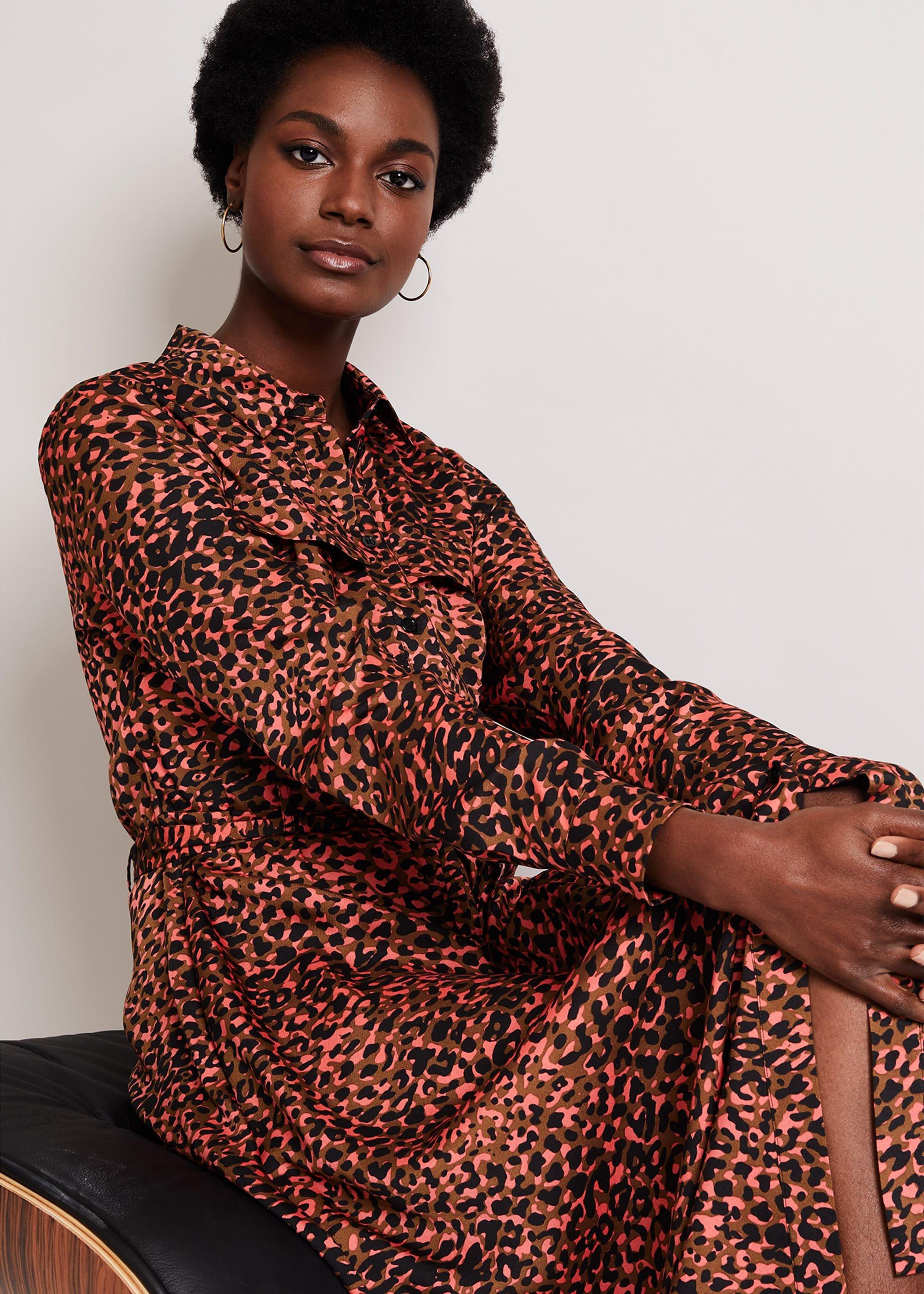 Mayumi Leopard Dress