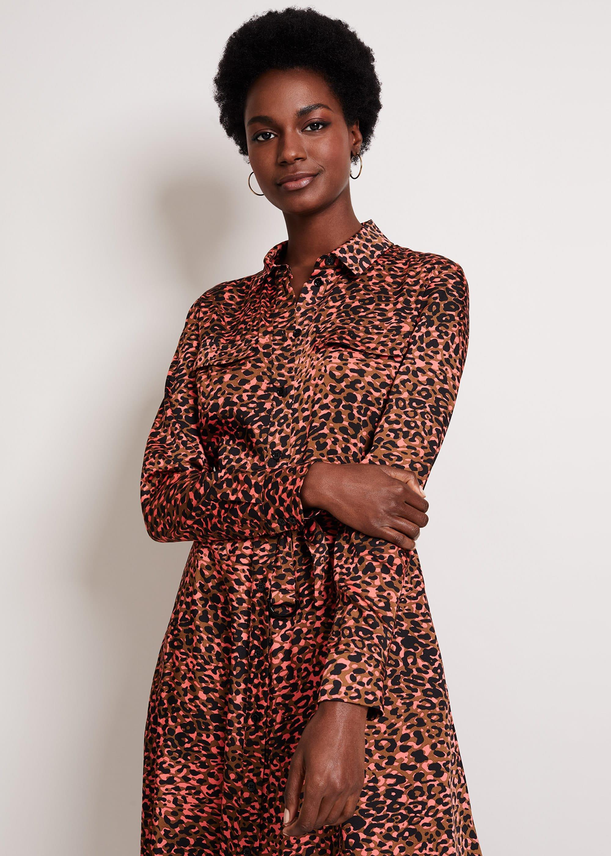 Mayumi Leopard Dress