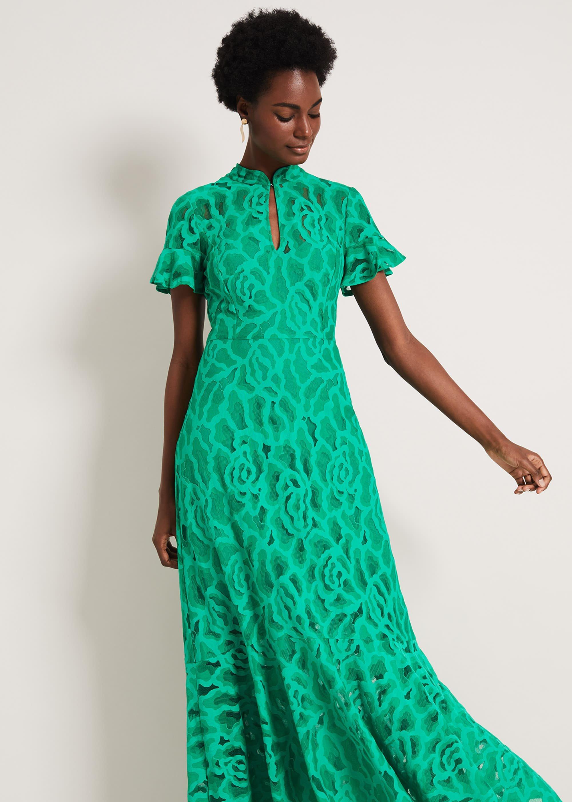 Lulu Lace Maxi Dress | Phase Eight UK |