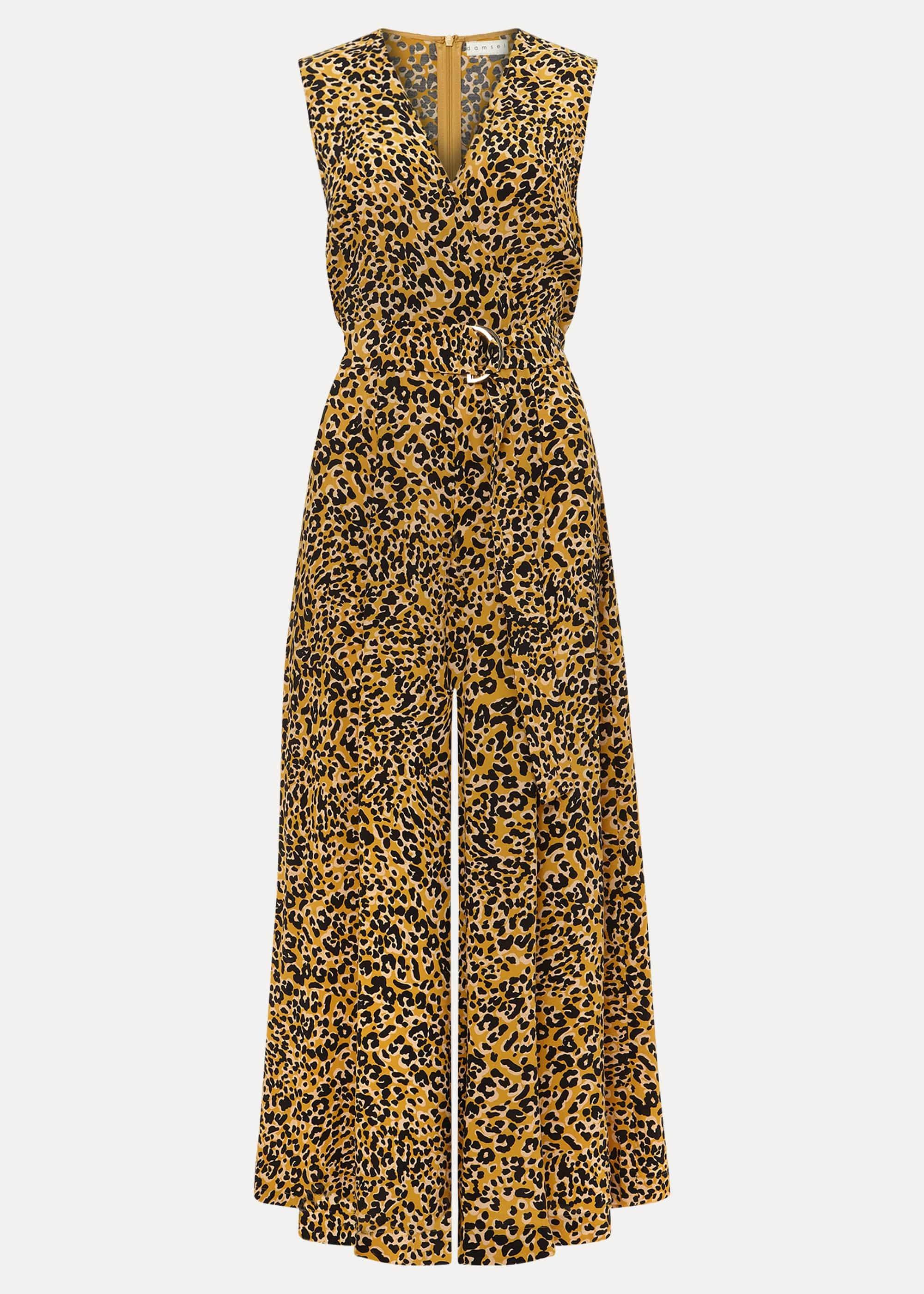 Damaris Leopard Jumpsuit