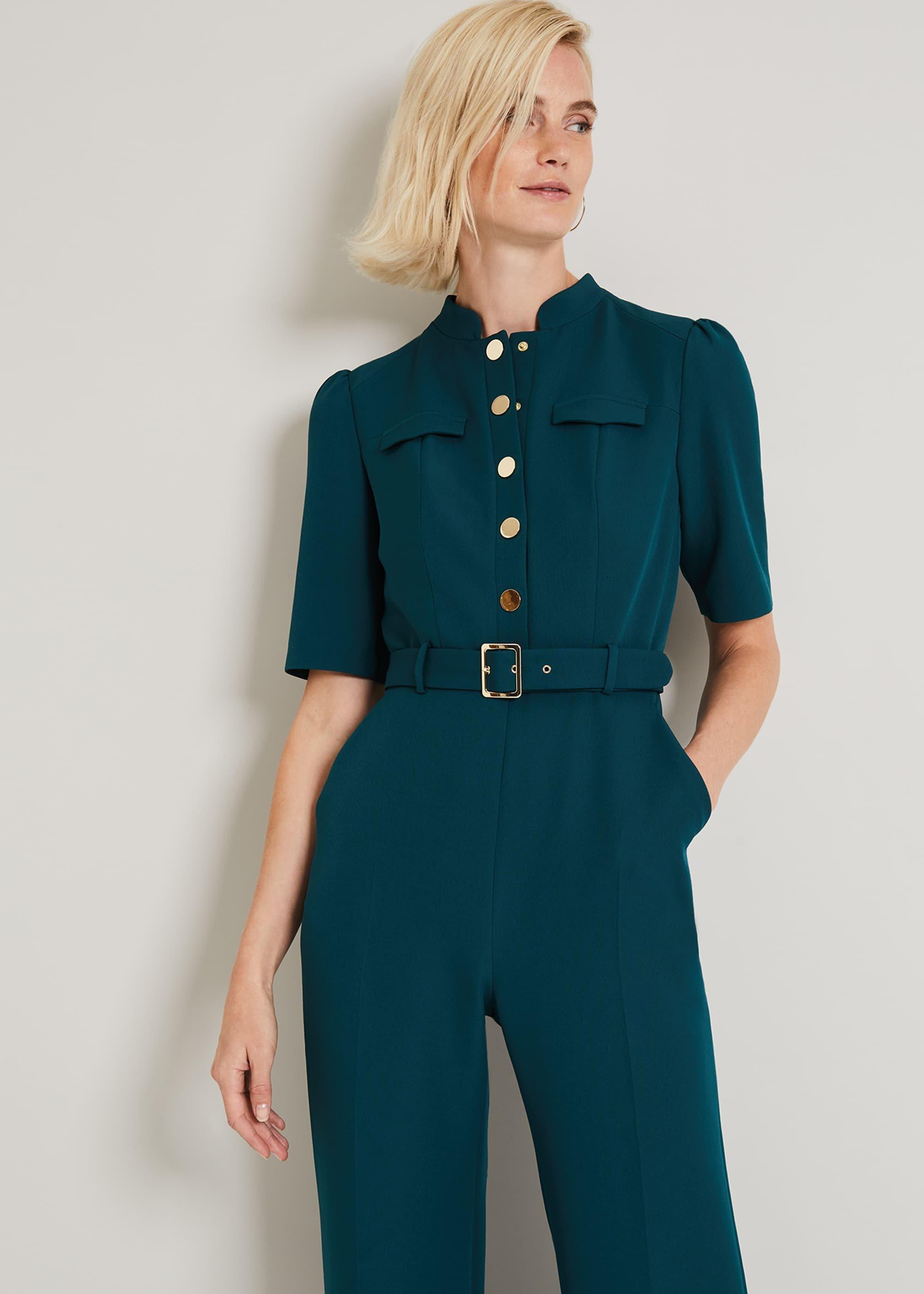 Annika Military Jumpsuit