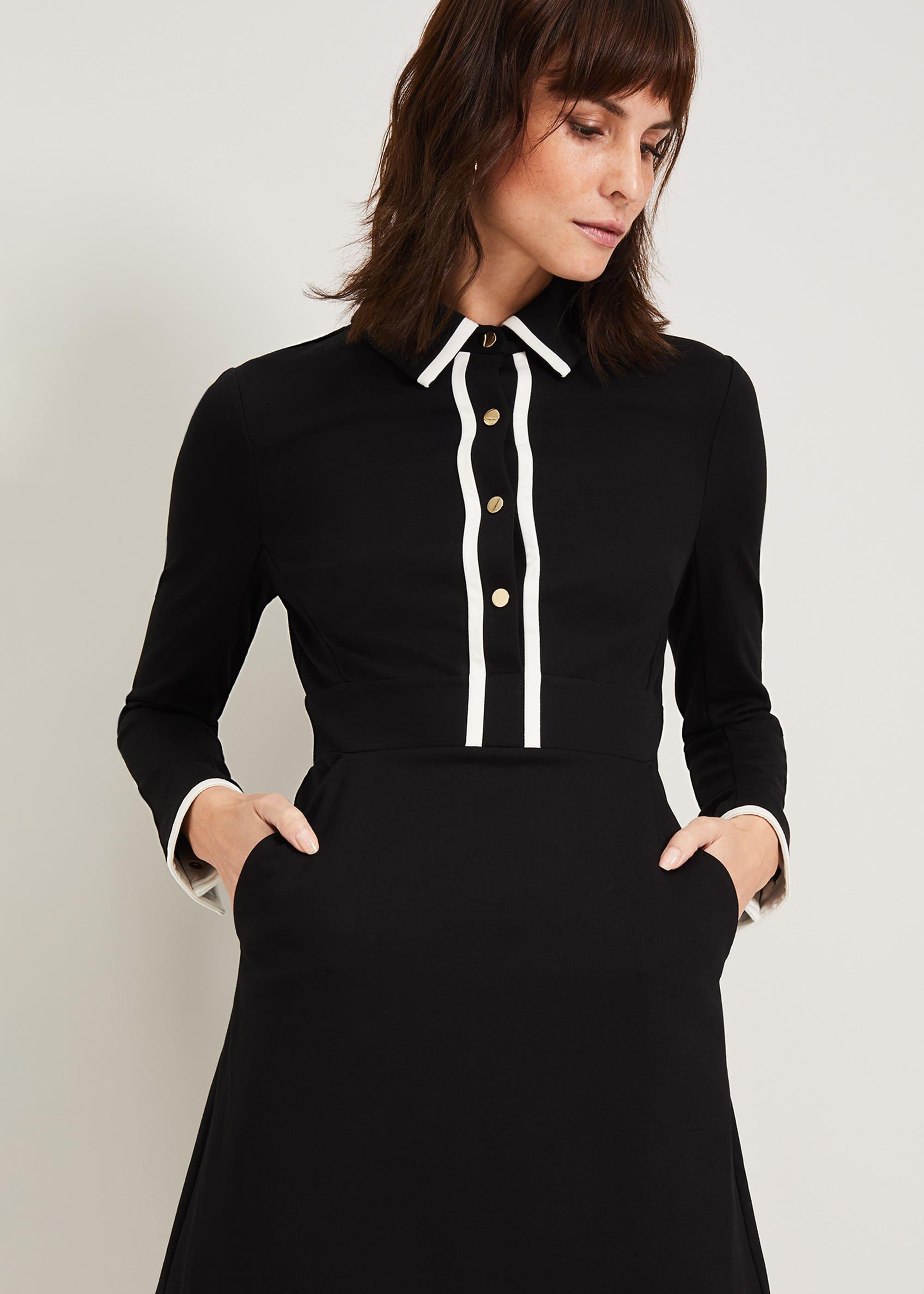 Natalya Tipped Dress