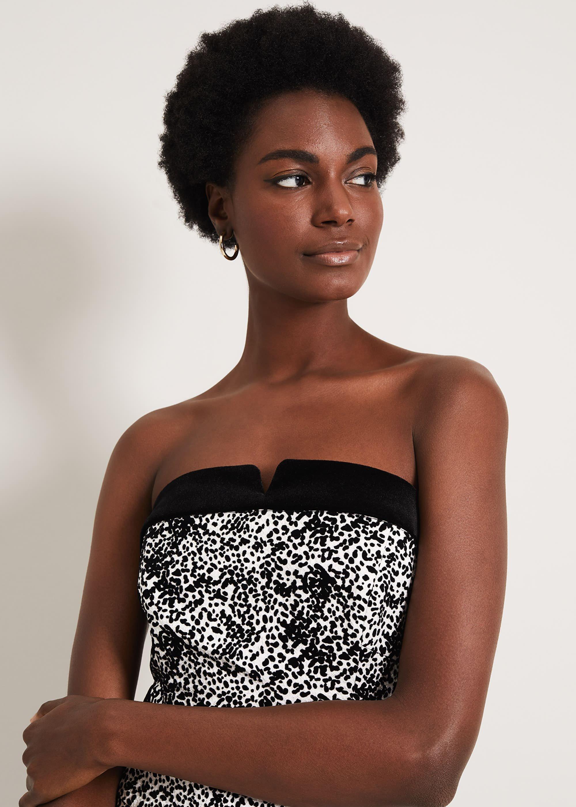 Ally Jacquard Mini Dress