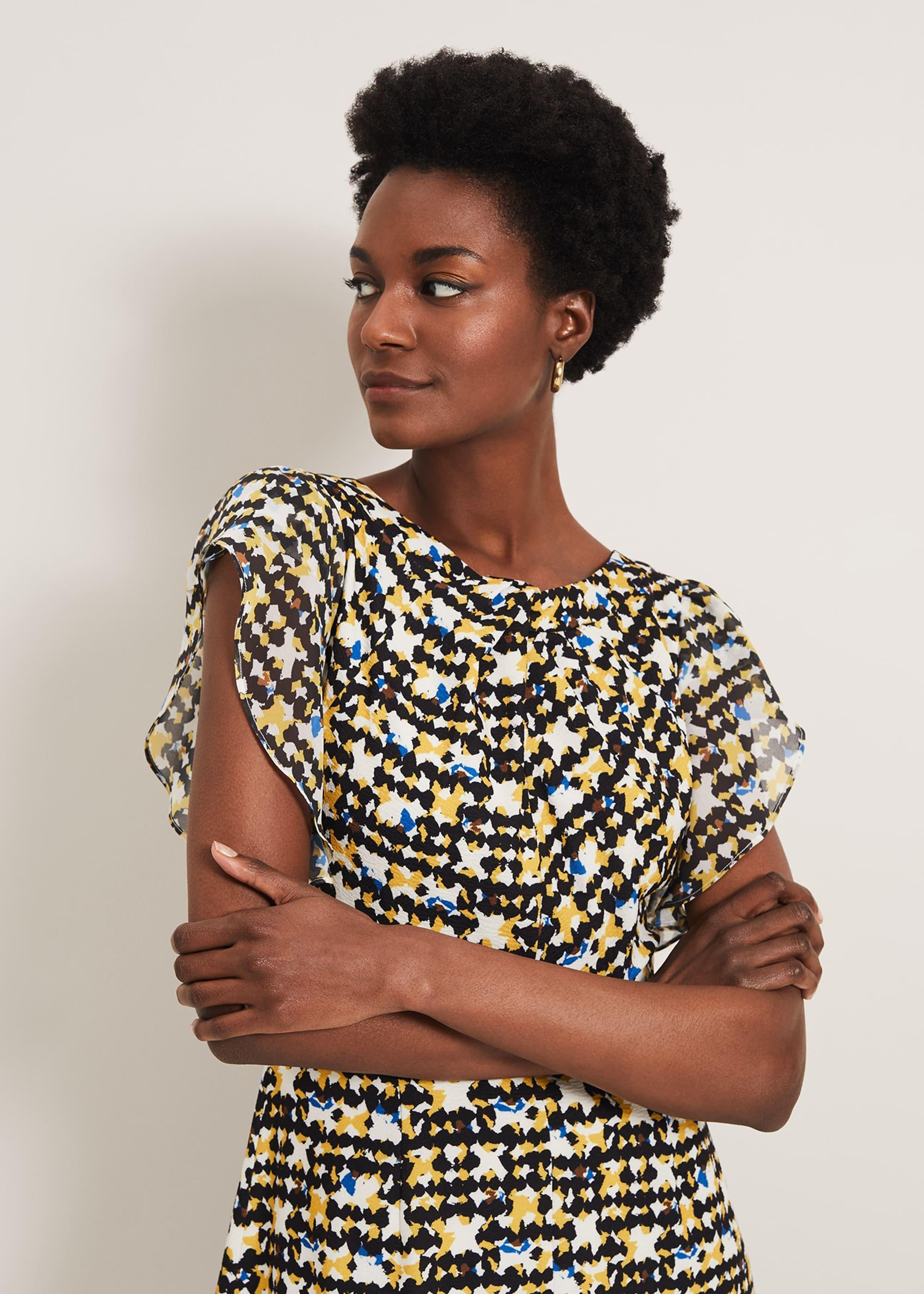 Bari Printed Dress