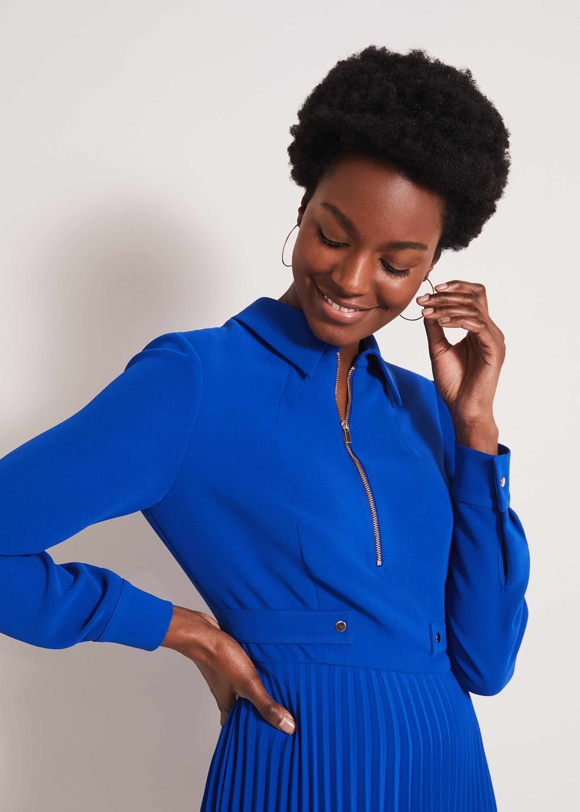 Jola Pleat Dress