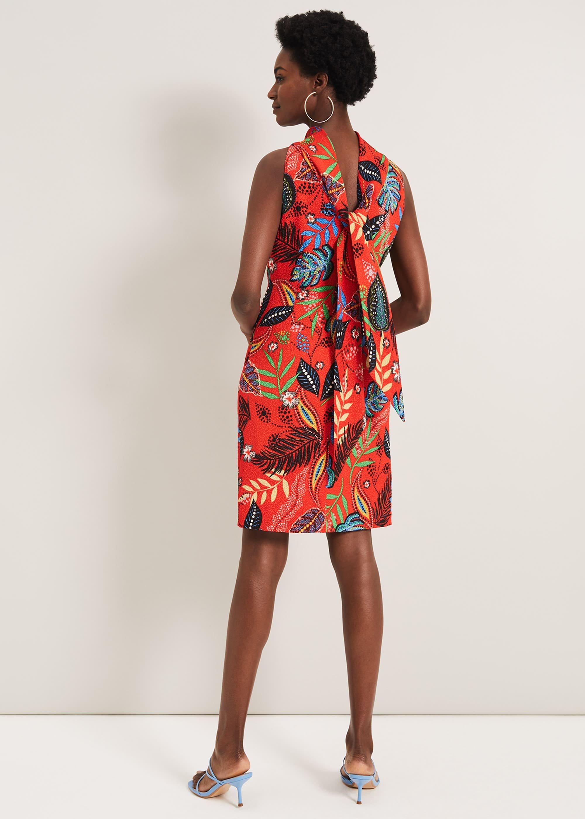 Cicilia Tropical Floral Dress