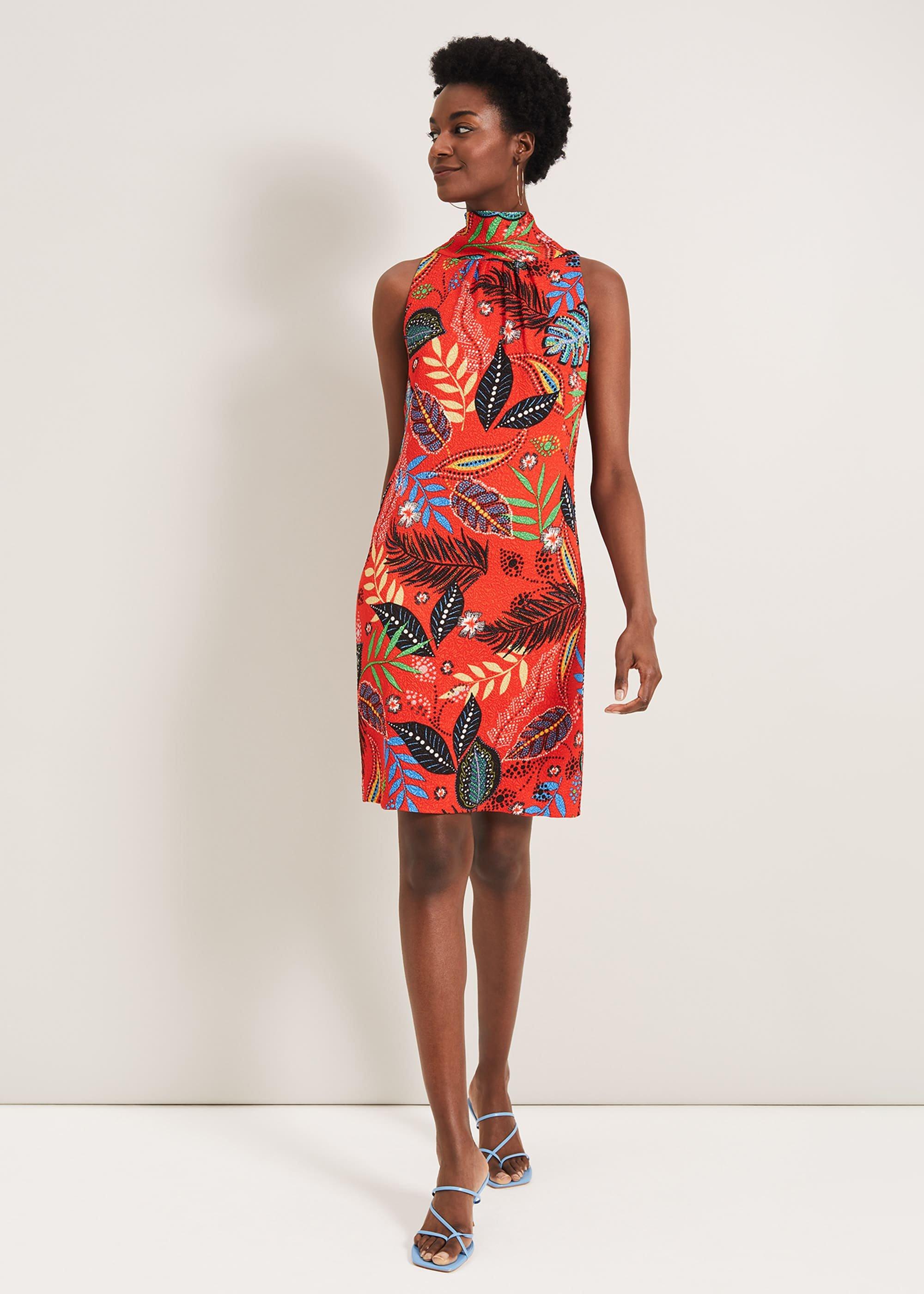 Cicilia Tropical Floral Dress