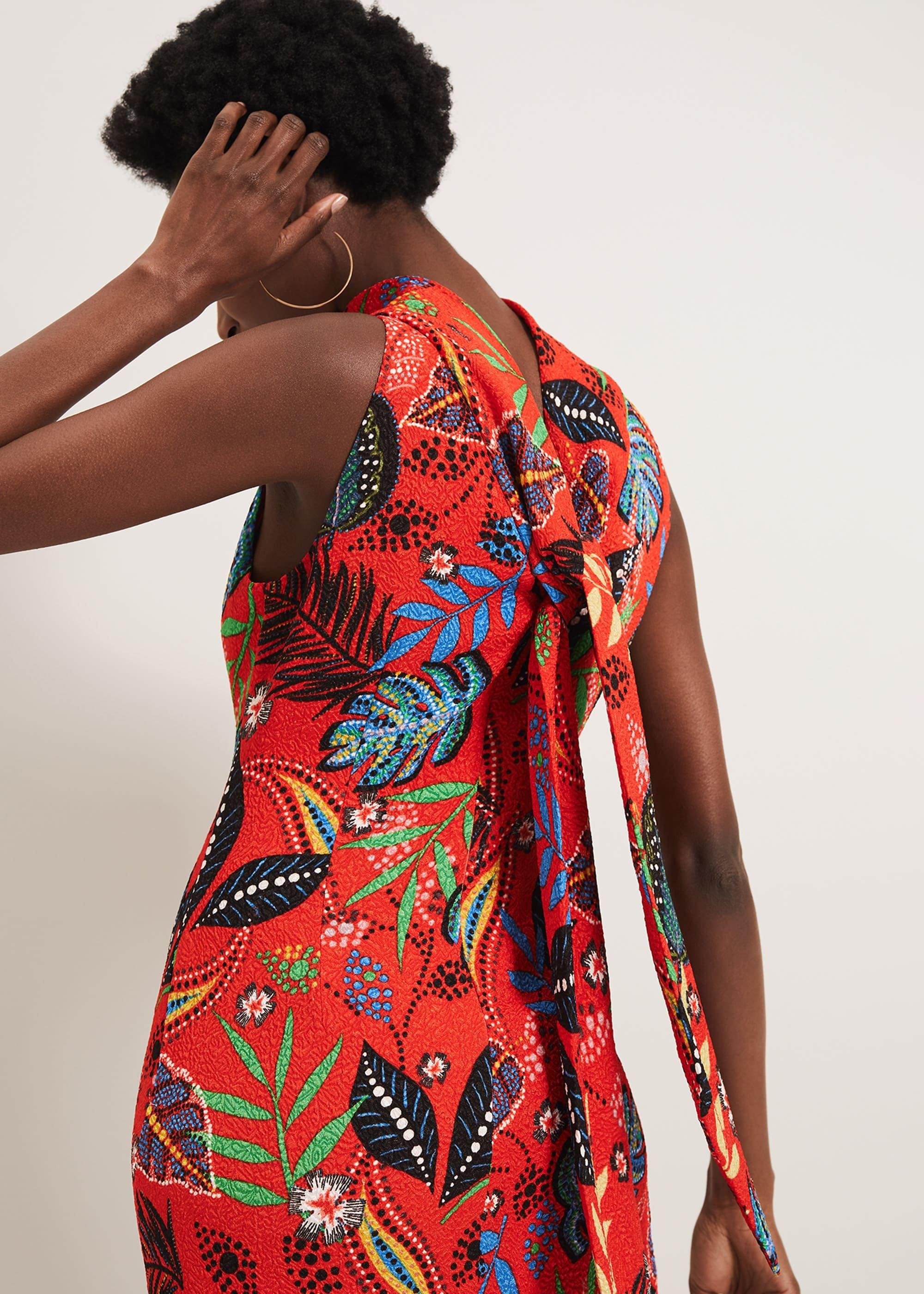 Cicilia Tropical Floral Dress