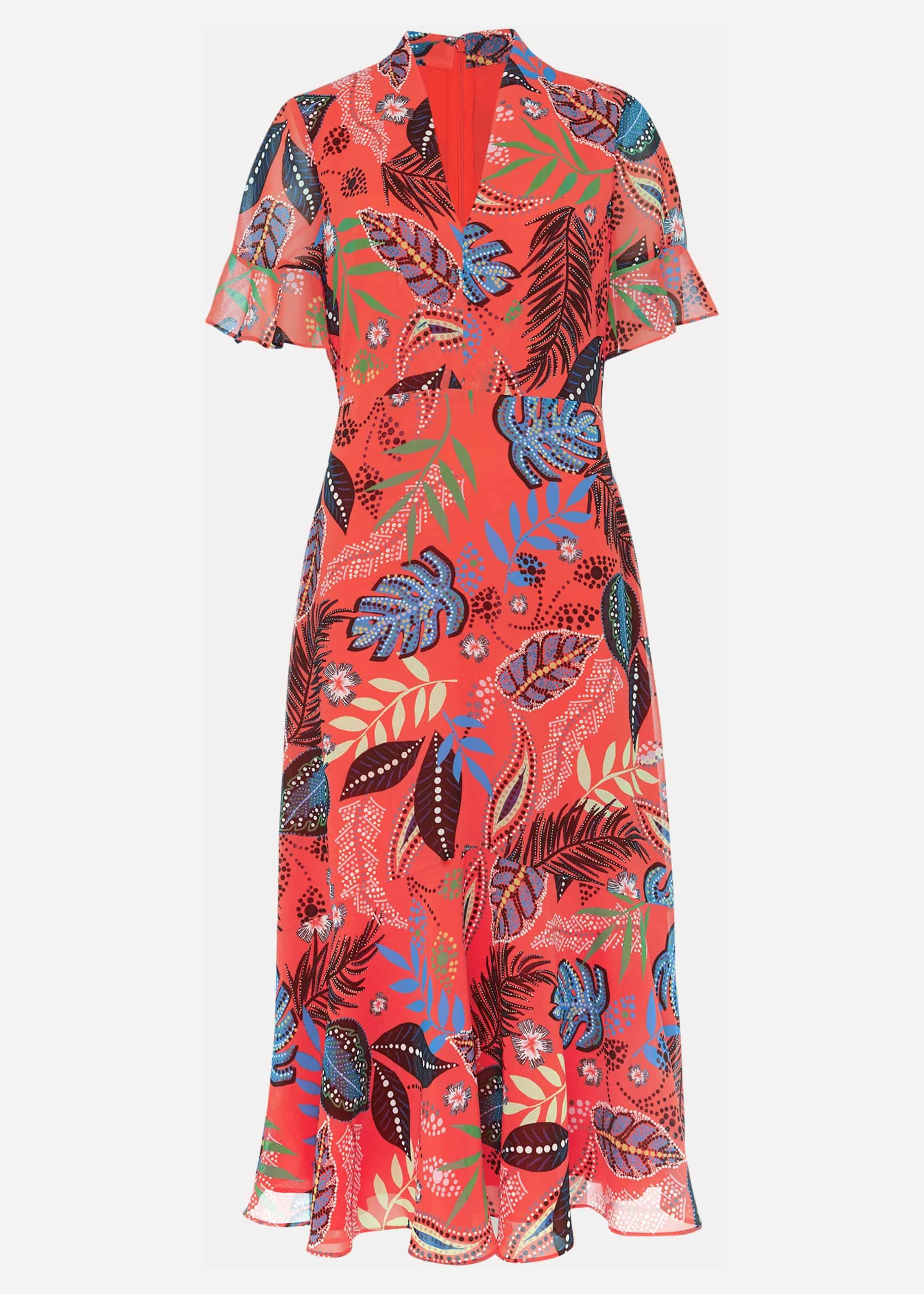 Lara Tropical Floral Dress