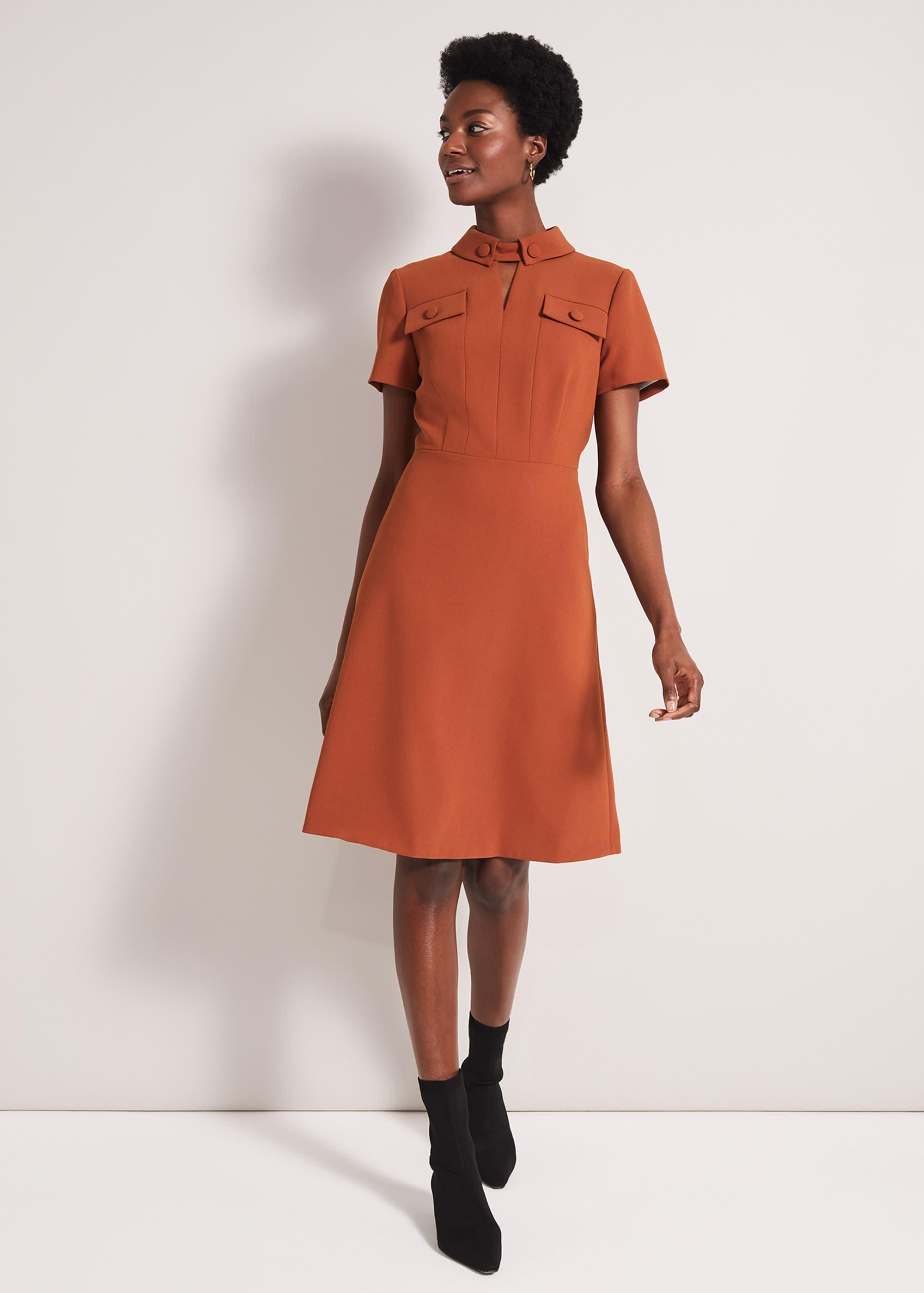 Jenna Button Dress