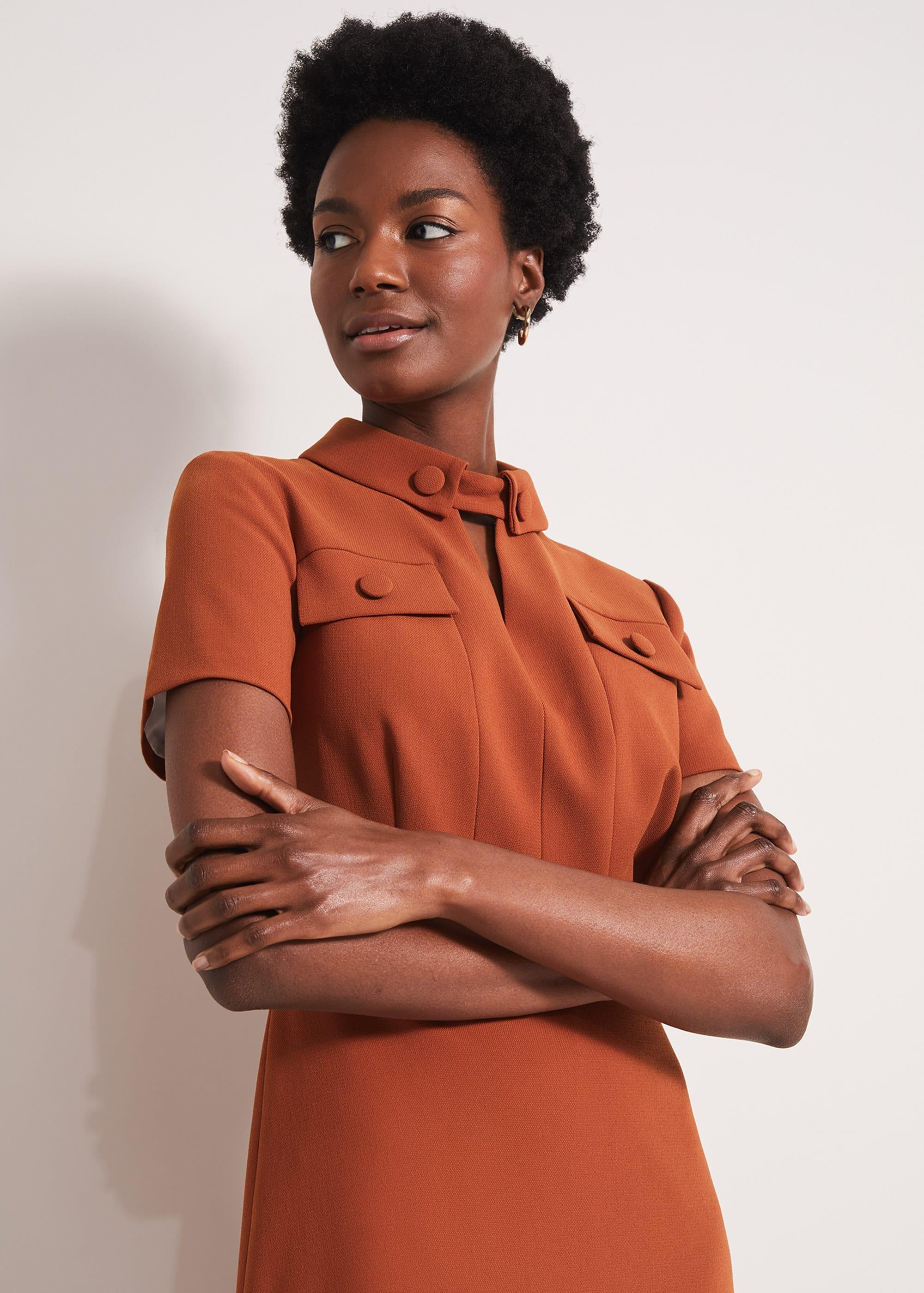 Jenna Button Dress