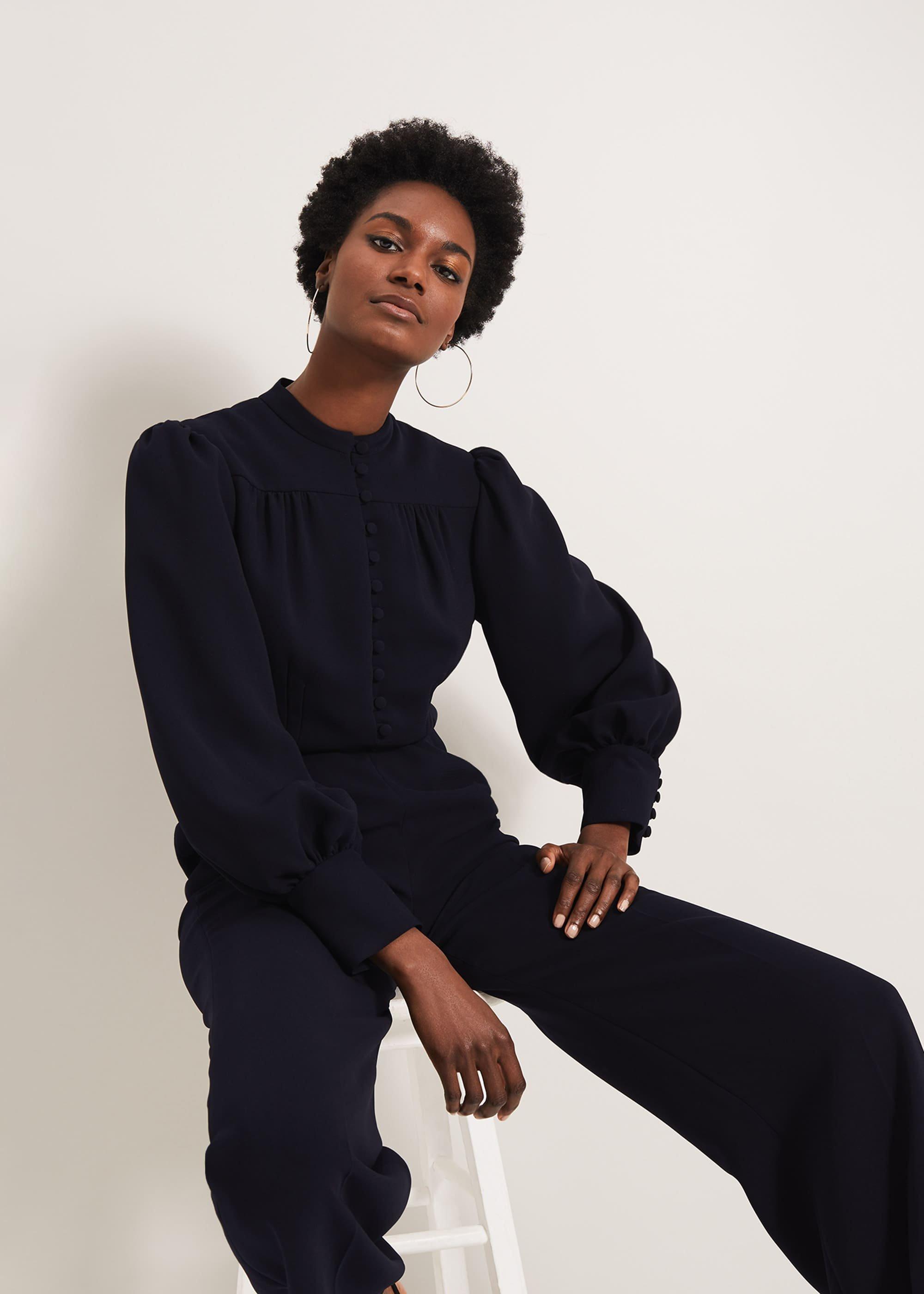 Zelie Button Jumpsuit