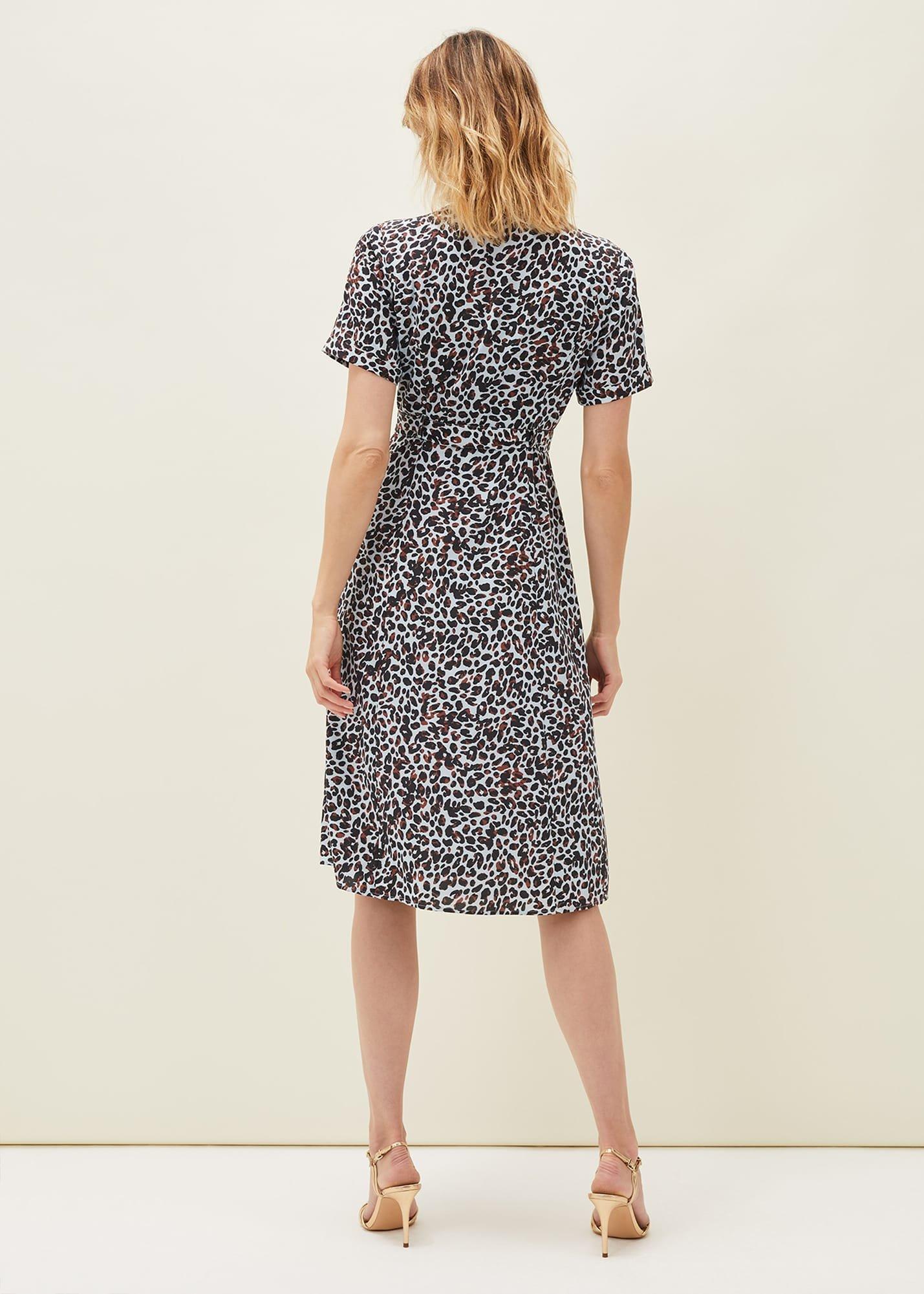 Leonore Leopard Dress