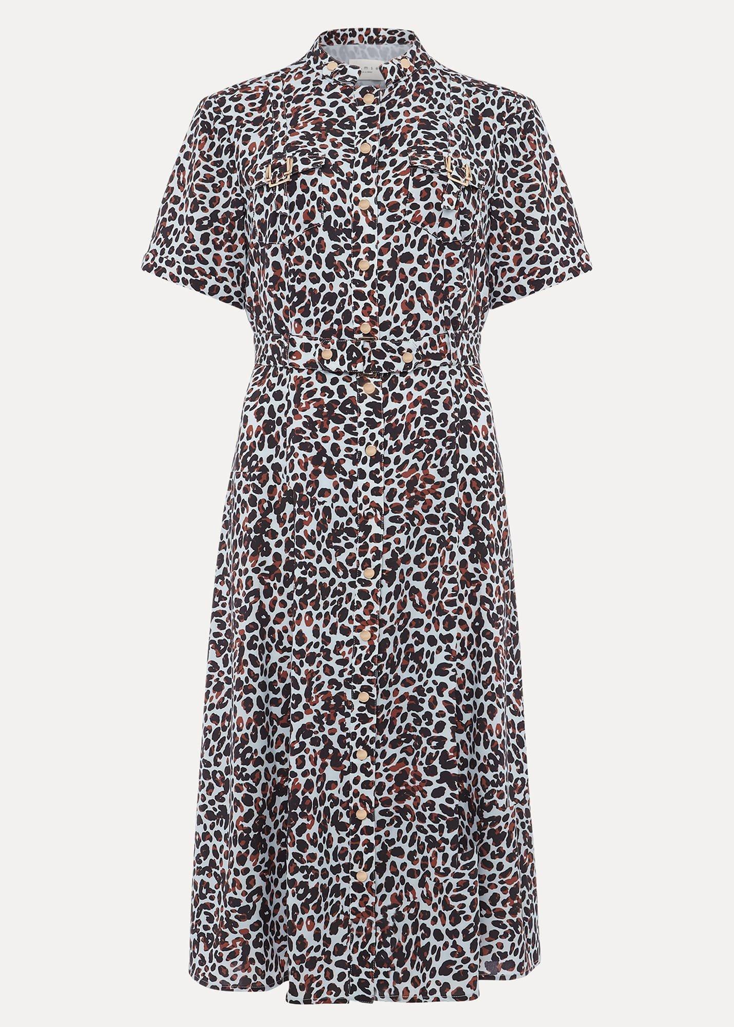 Leonore Leopard Dress
