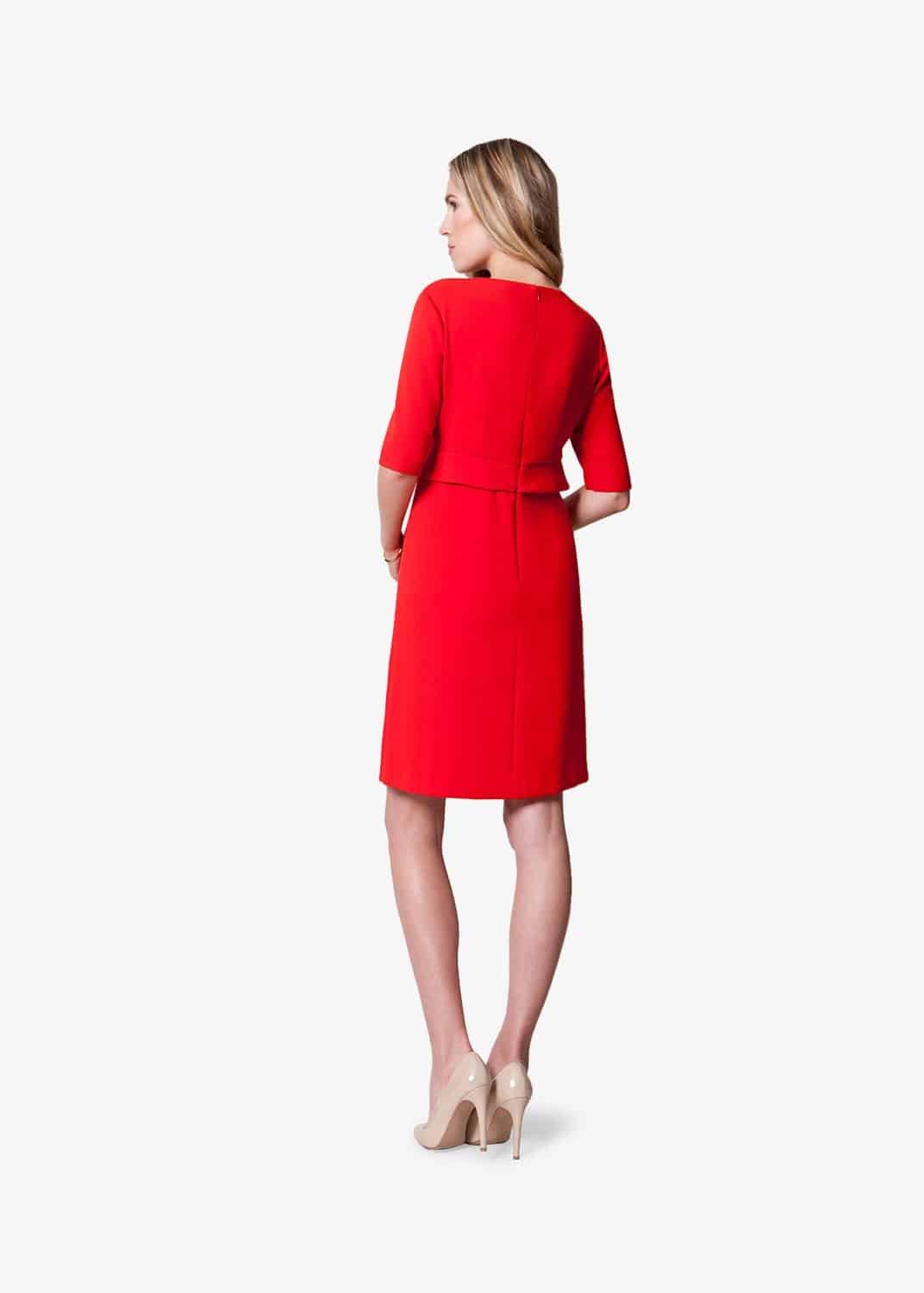 Fancesca Maternity Peplum Dress
