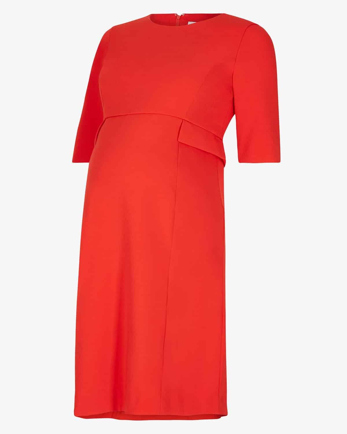 Fancesca Maternity Peplum Dress