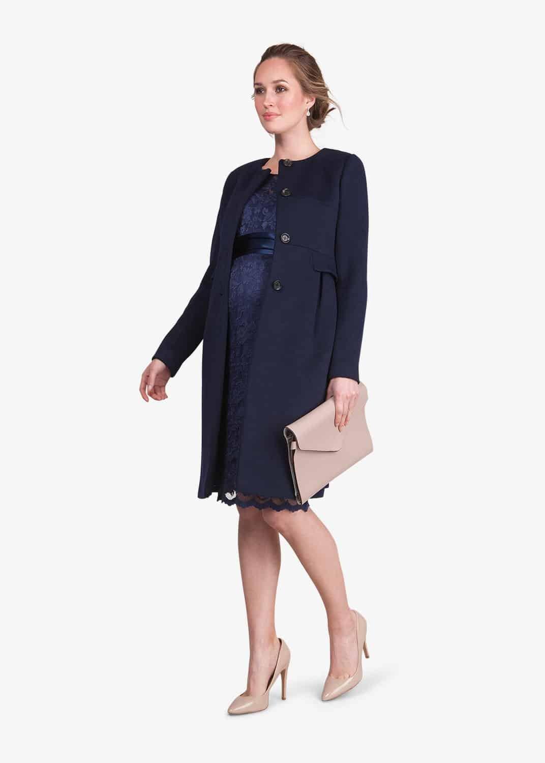 Seraphine Maternity Lace Cocktail Dress