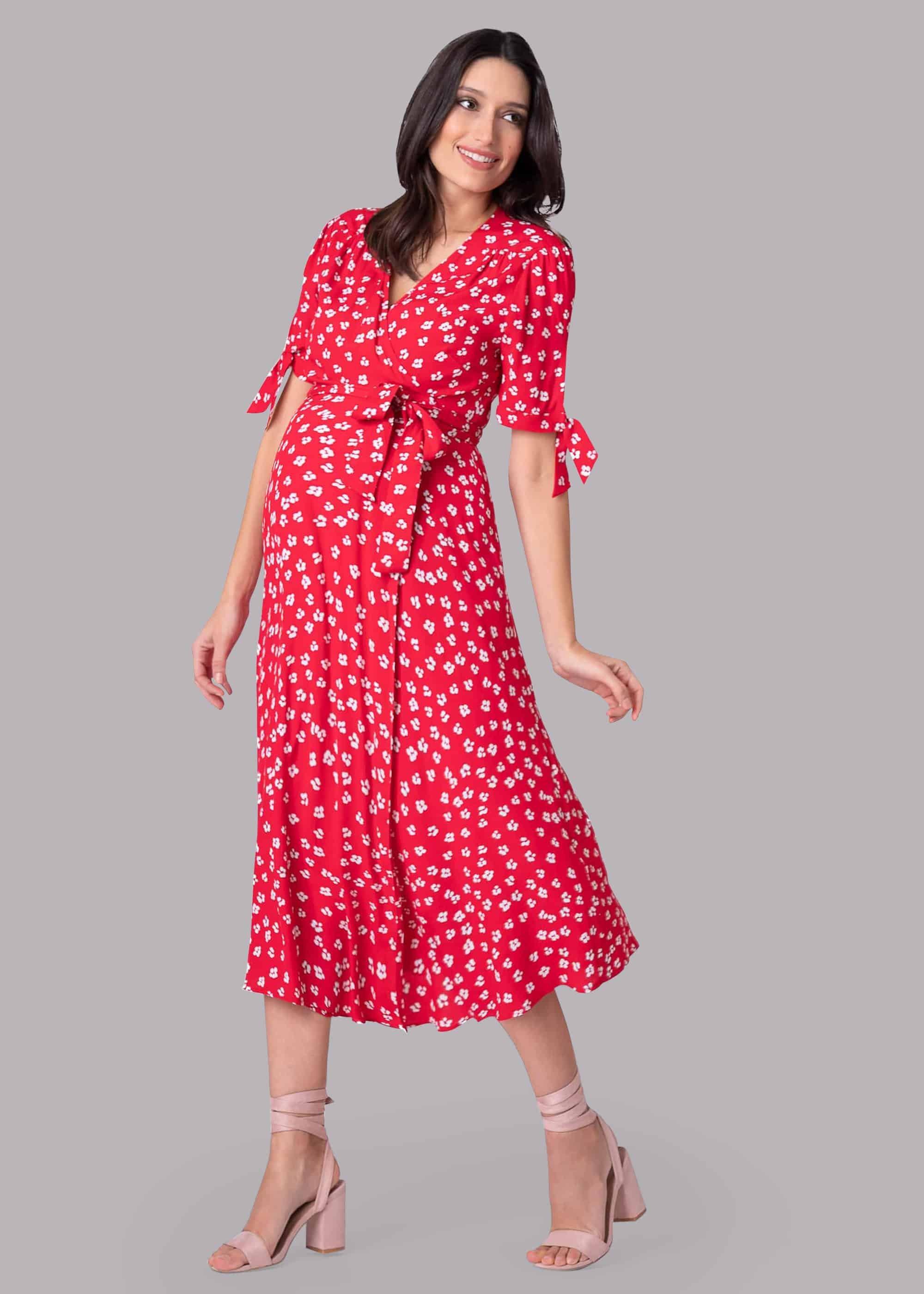 Bessie Wrap Dress