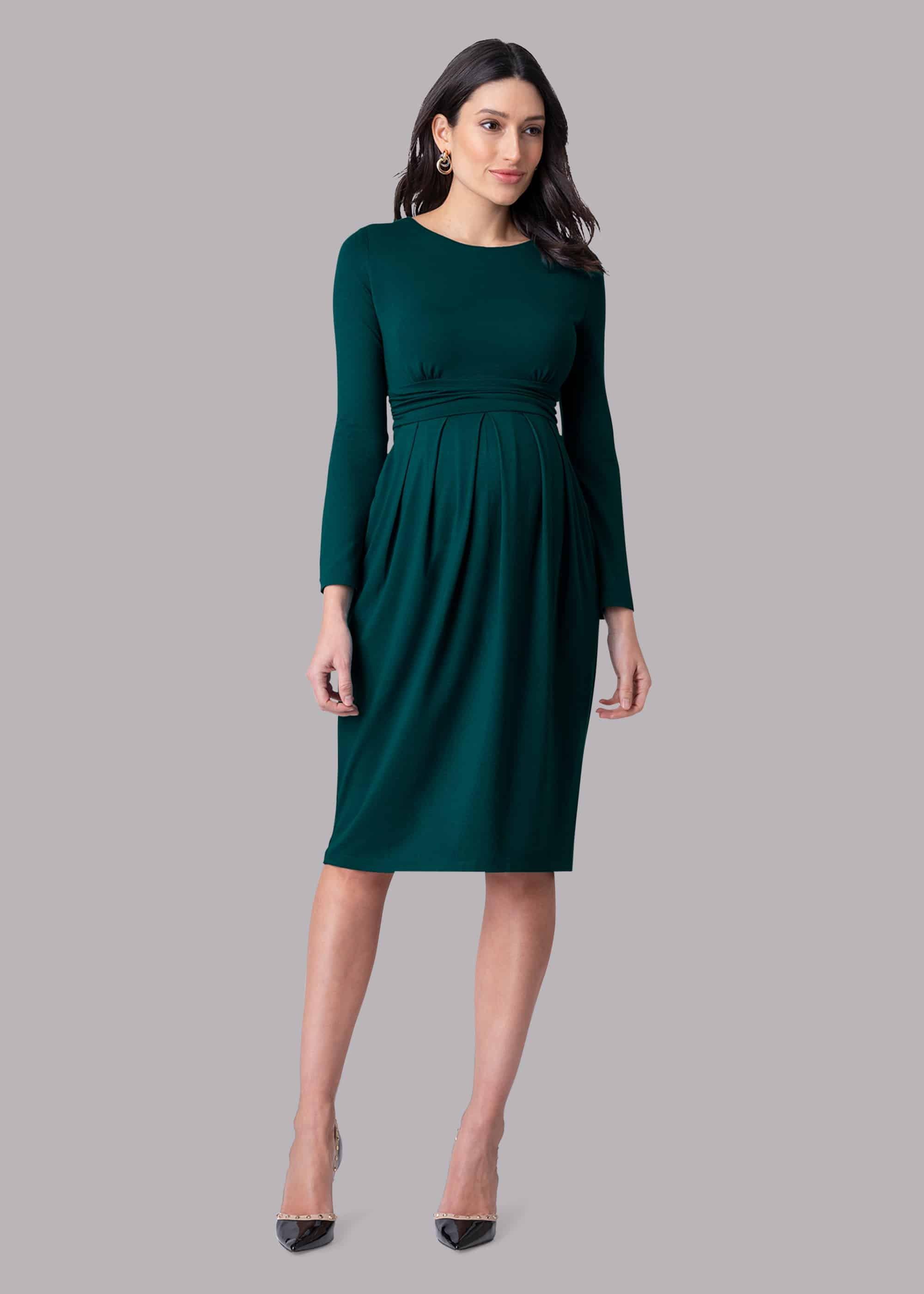 Peaches Pleat Detail Dress