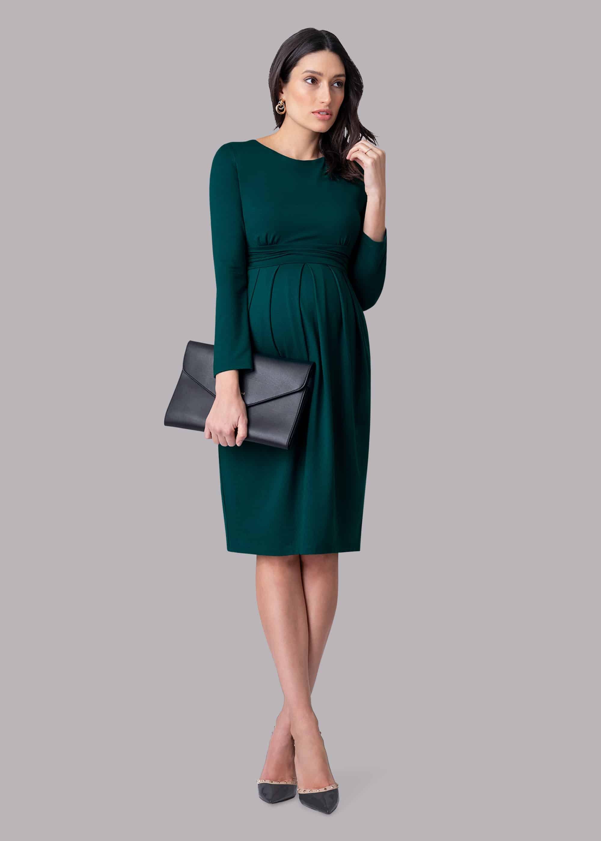 Peaches Pleat Detail Dress