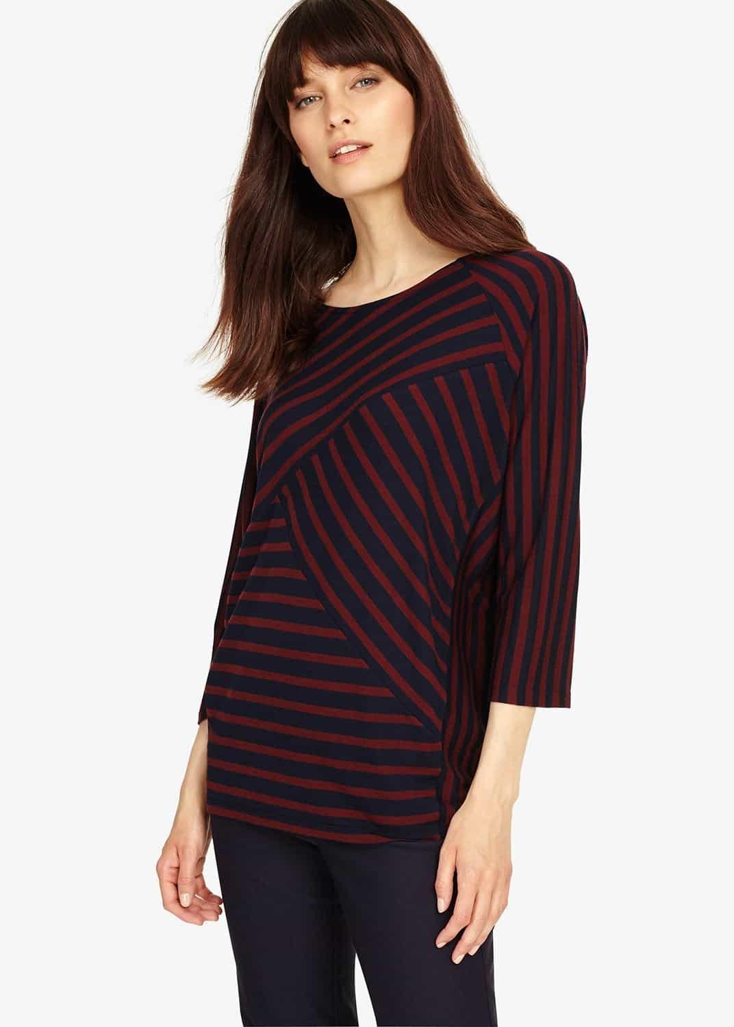 Carrah Stripe Top