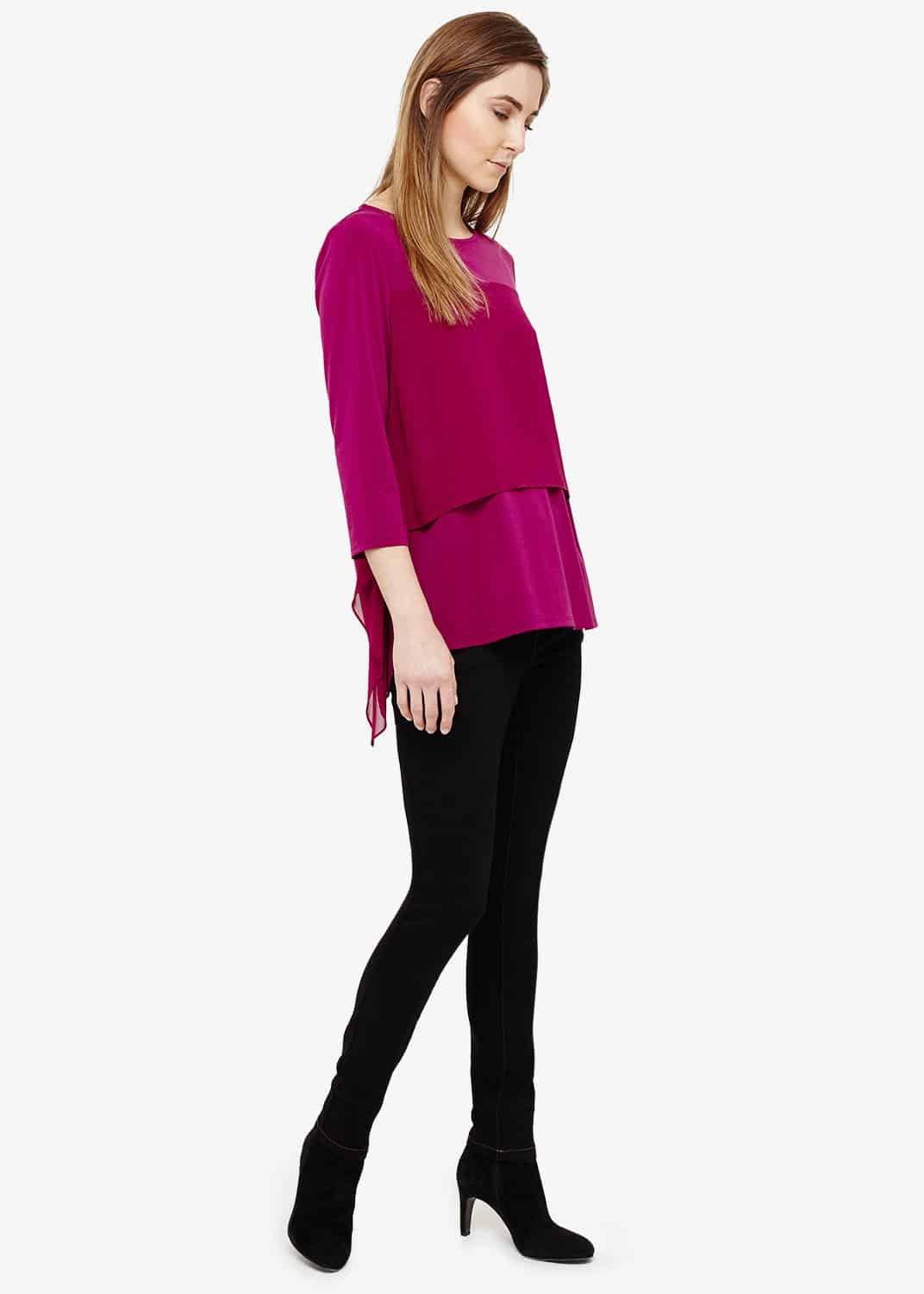 Wynne Woven Layer Top