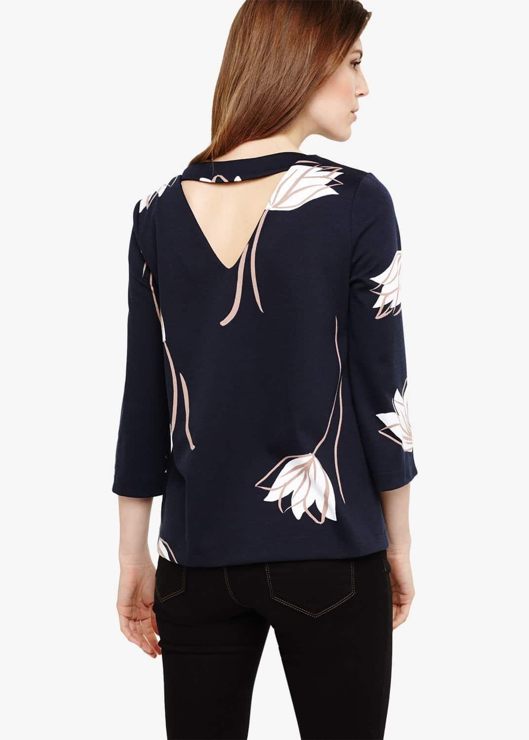 Tulip Print Floral Top