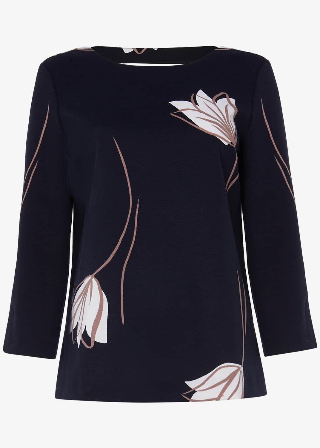 Tulip Print Floral Top