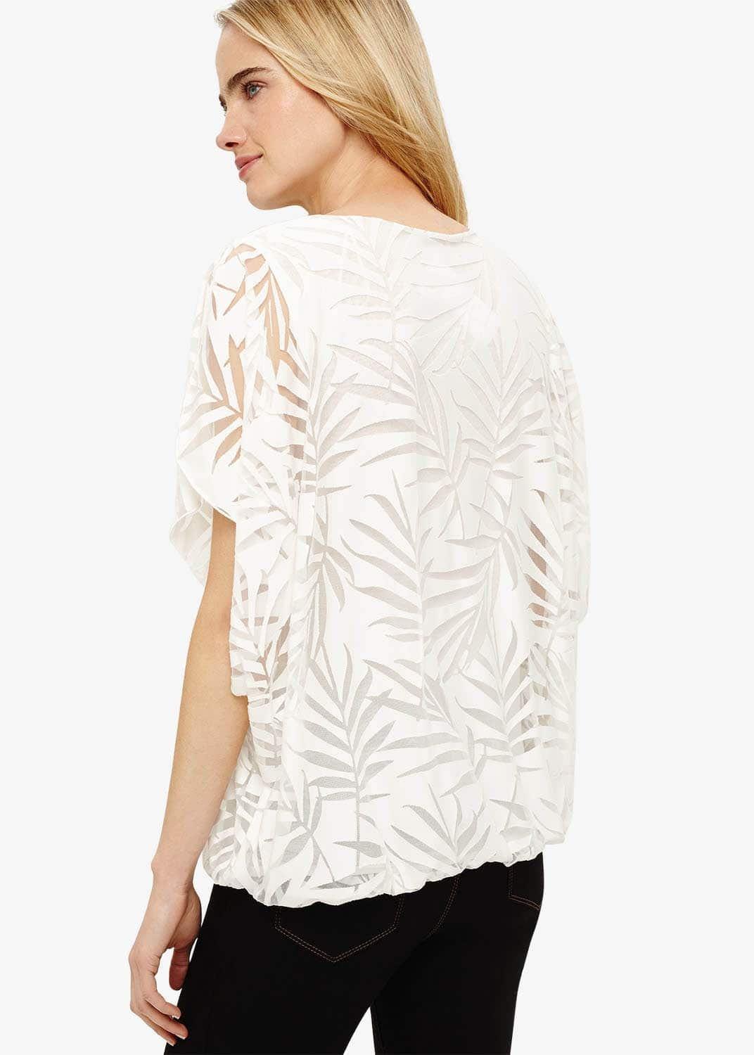 Felicia Fern Burnout Top