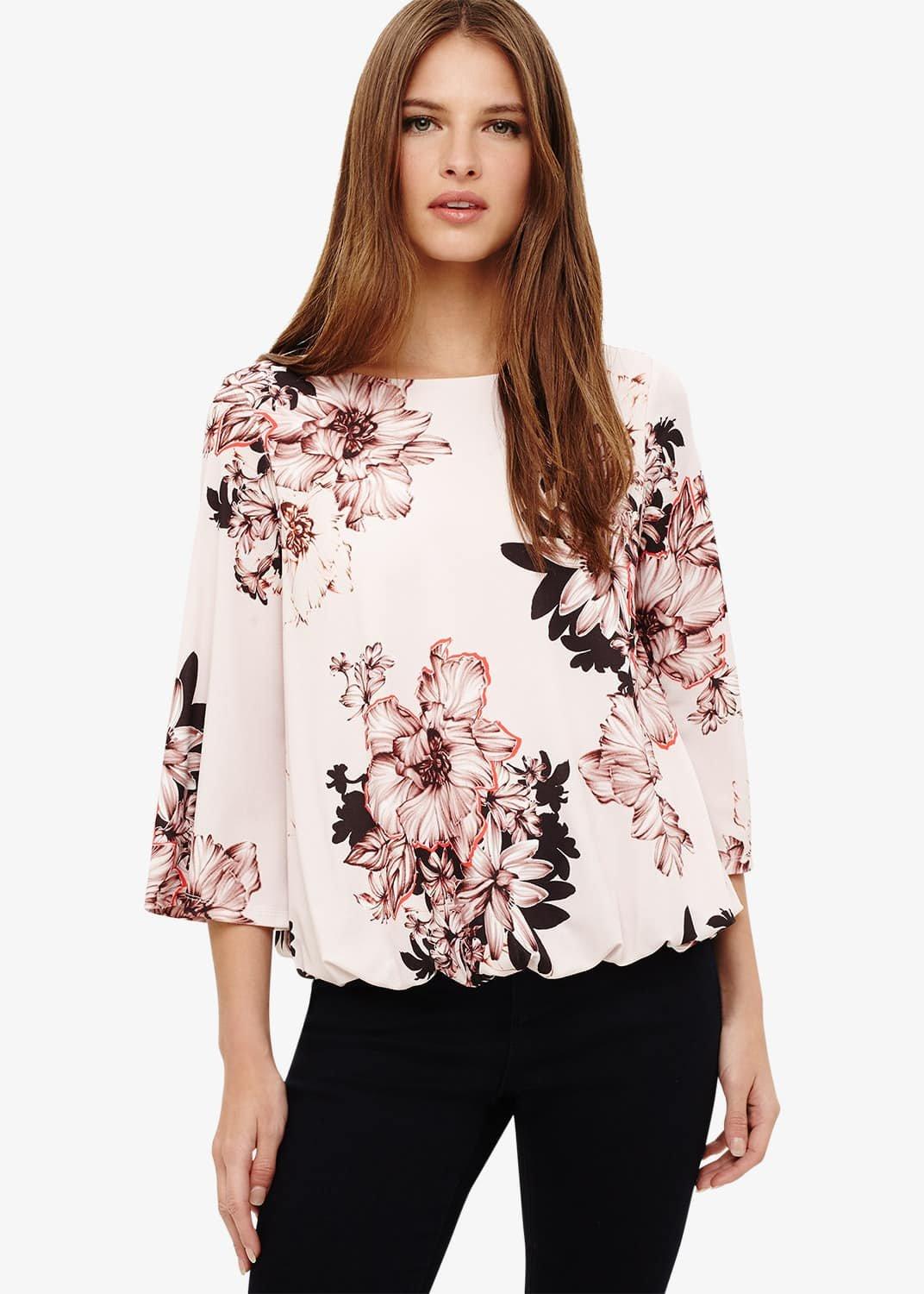 Thea Floral Print Top